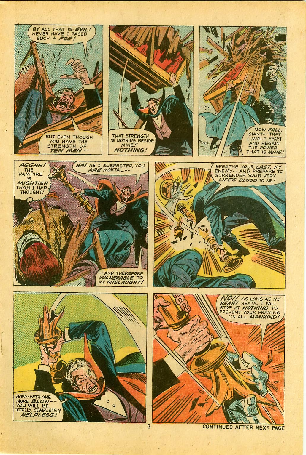 Read online Frankenstein (1973) comic -  Issue #8 - 4
