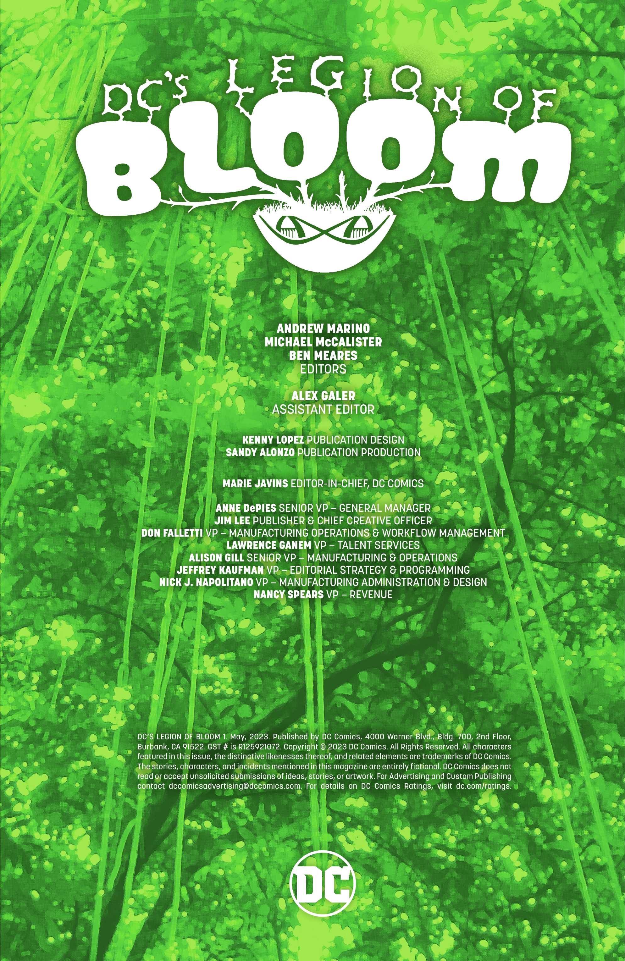 Read online DC's Legion of Bloom comic -  Issue # TPB - 85