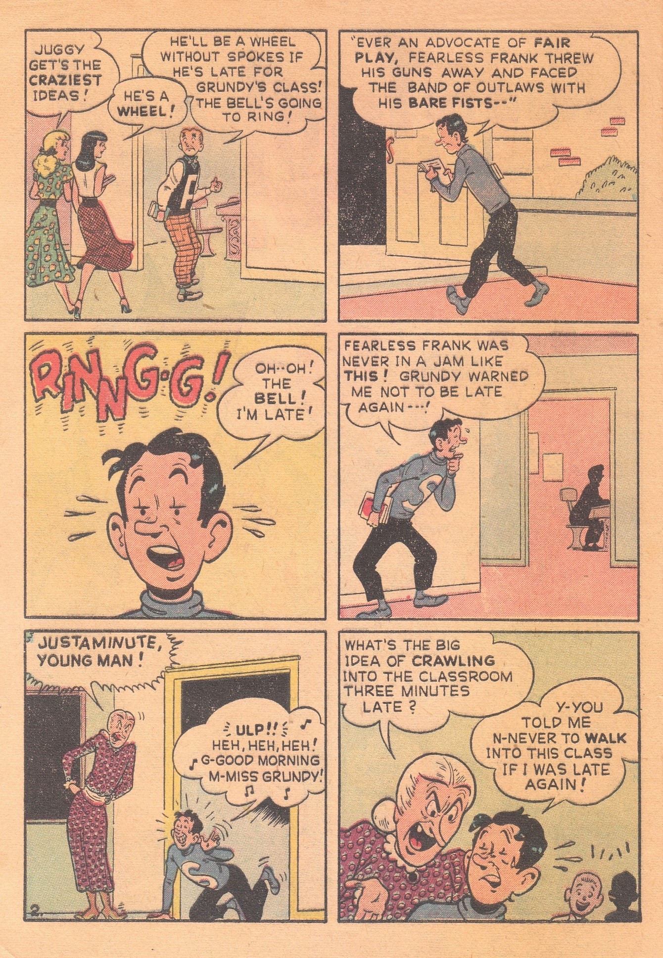 Read online Archie's Pal Jughead comic -  Issue #4 - 4
