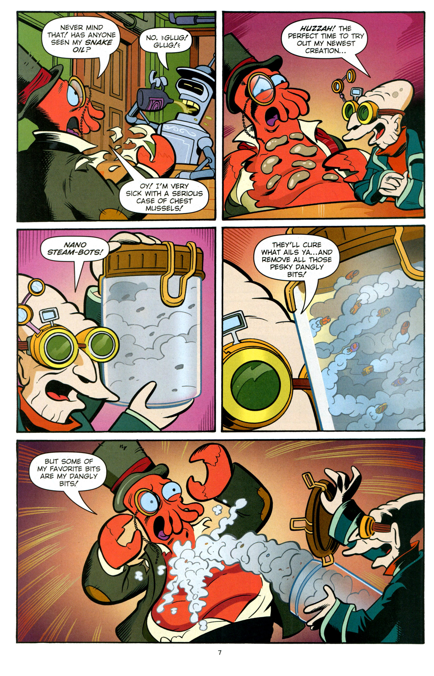 Read online Futurama Comics comic -  Issue #57 - 8