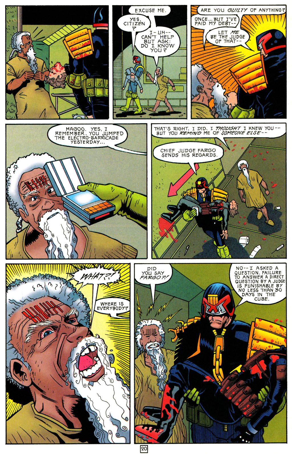 Read online Judge Dredd (1994) comic -  Issue #4 - 21
