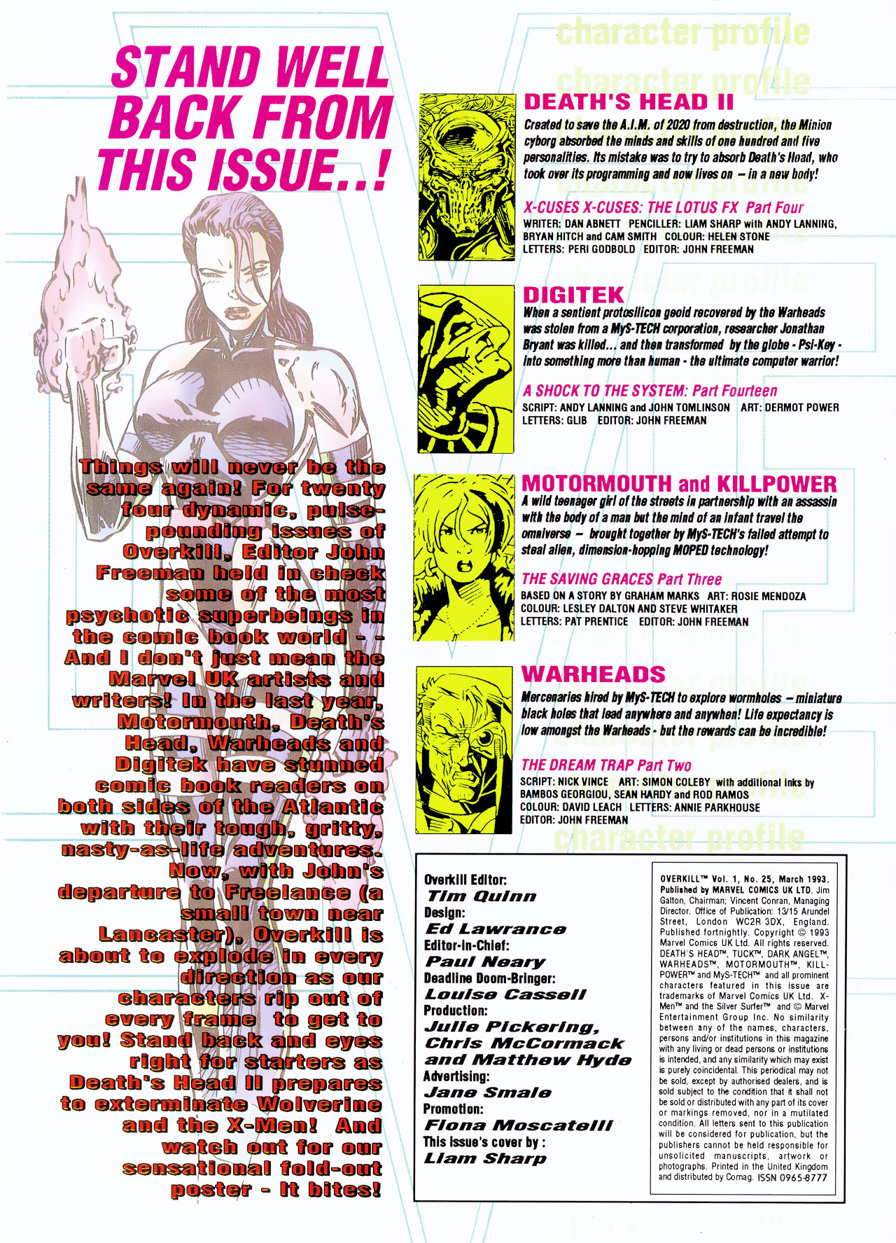 Read online Overkill comic -  Issue #25 - 2