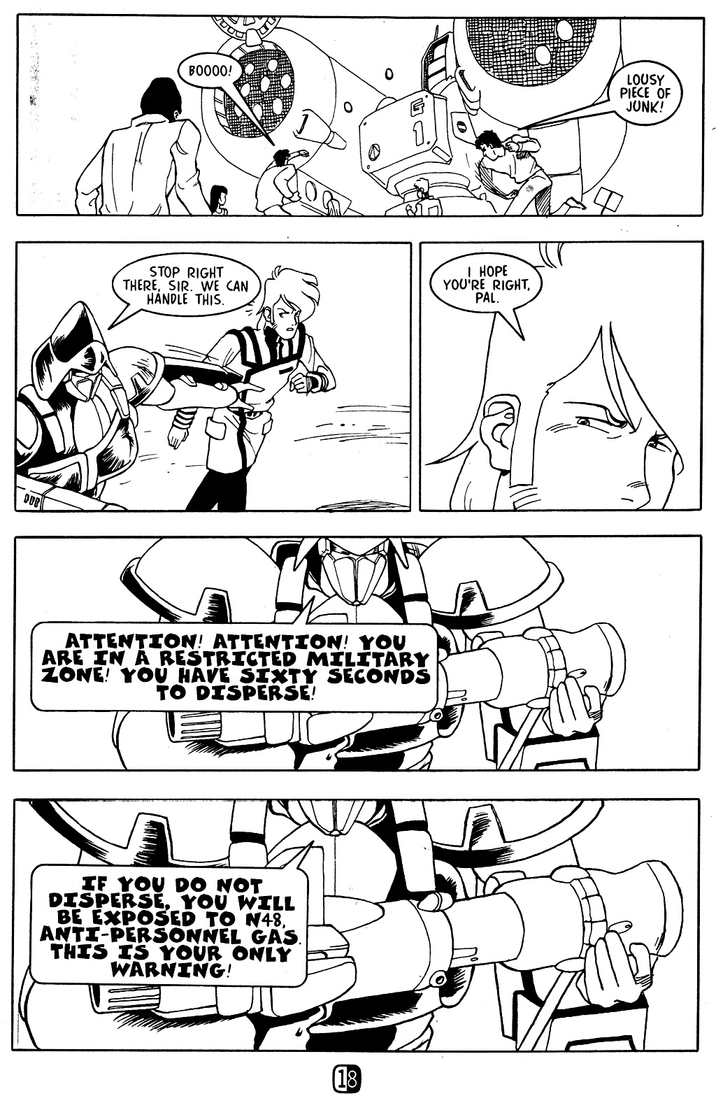 Read online Robotech: Return to Macross comic -  Issue #22 - 19