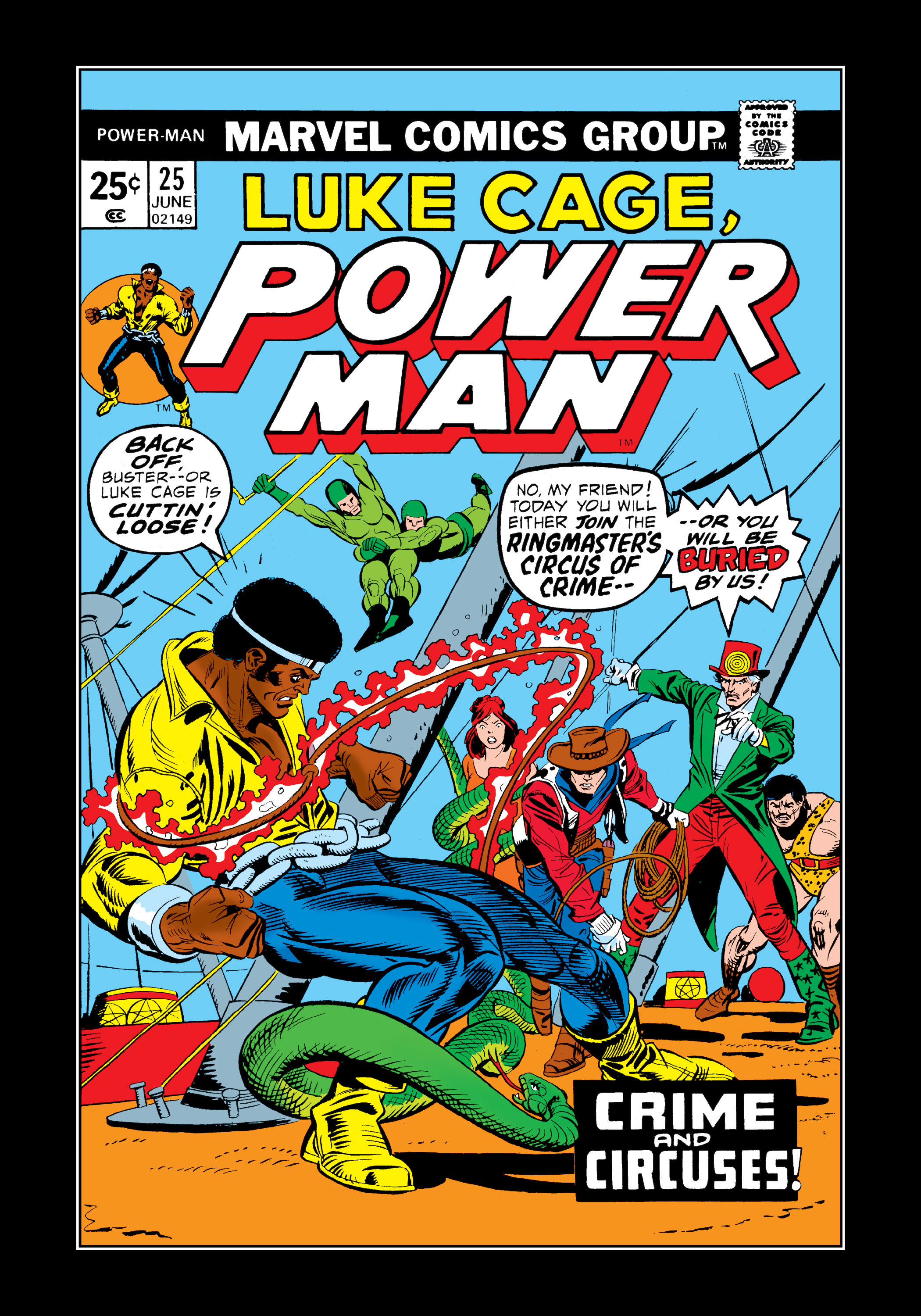 Read online Marvel Masterworks: Luke Cage, Power Man comic -  Issue # TPB 2 (Part 2) - 61