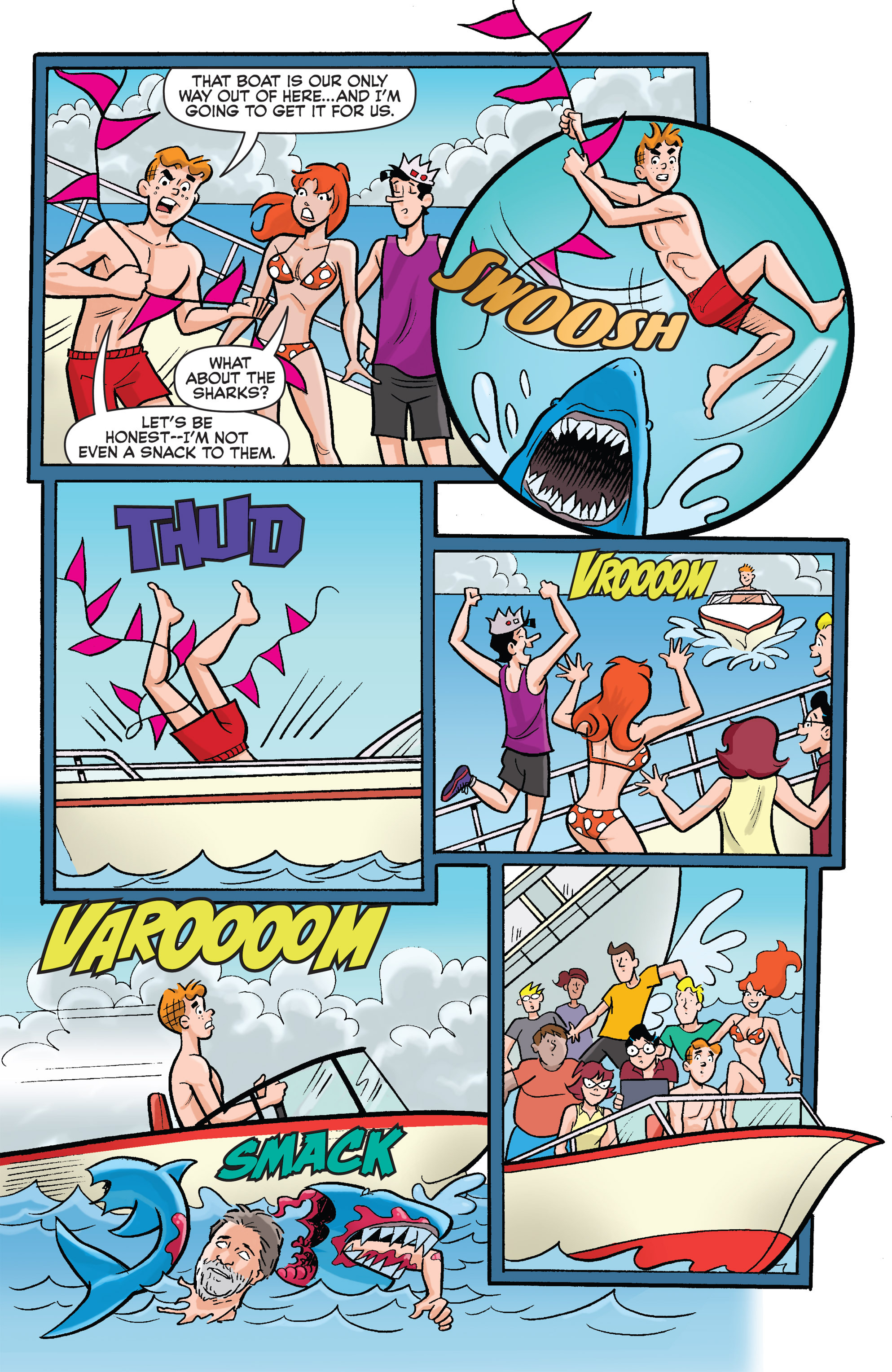 Read online Archie vs. Sharknado comic -  Issue #Archie vs. Sharknado Full - 21