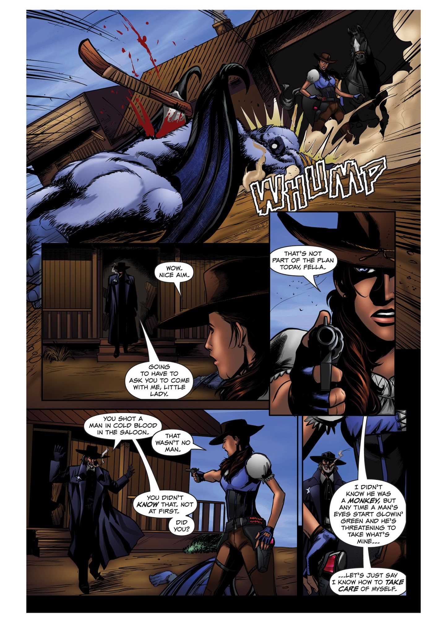 Read online Legend of Oz: The Wicked West (2015) comic -  Issue #1 - 21