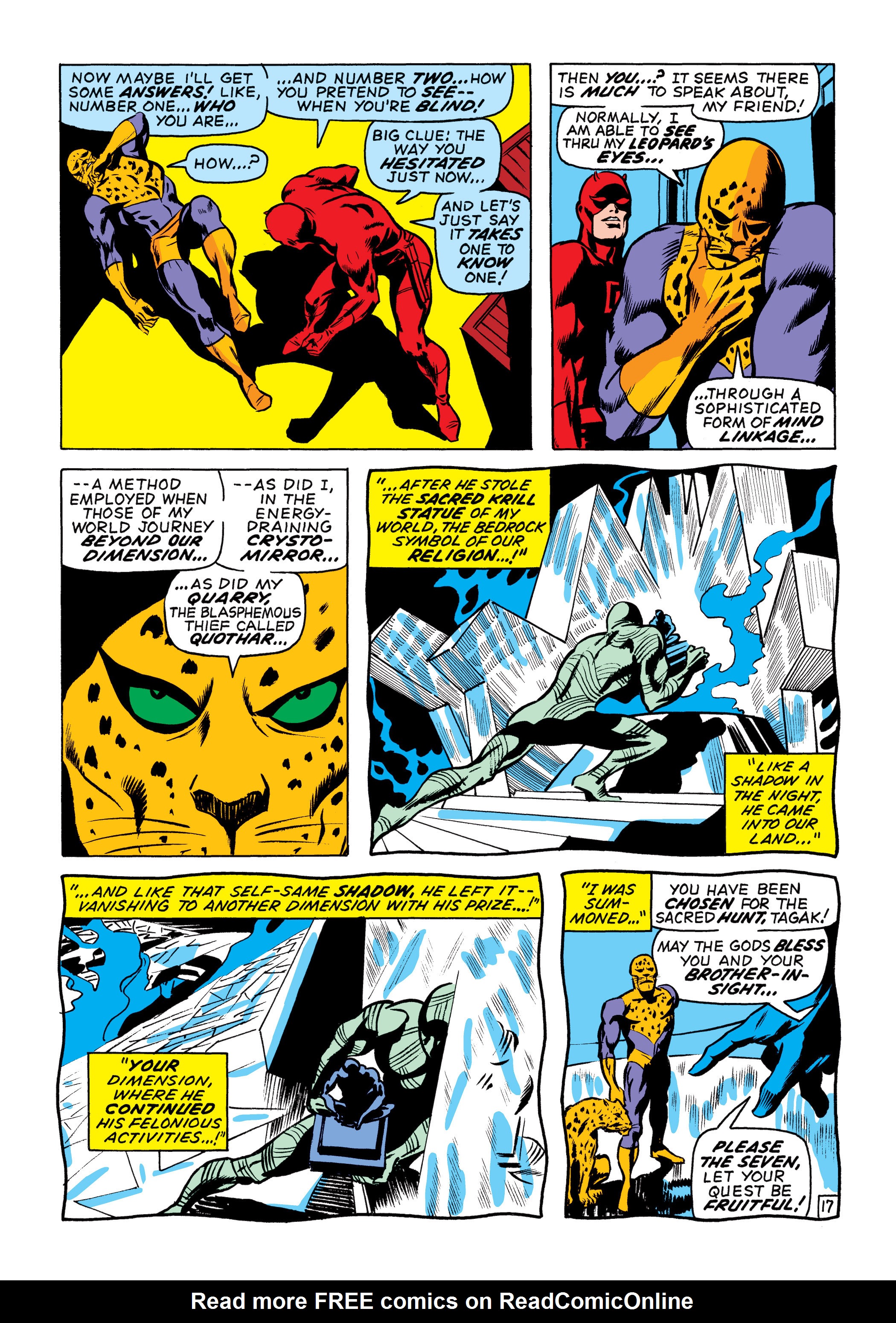 Read online Marvel Masterworks: Daredevil comic -  Issue # TPB 7 (Part 2) - 83