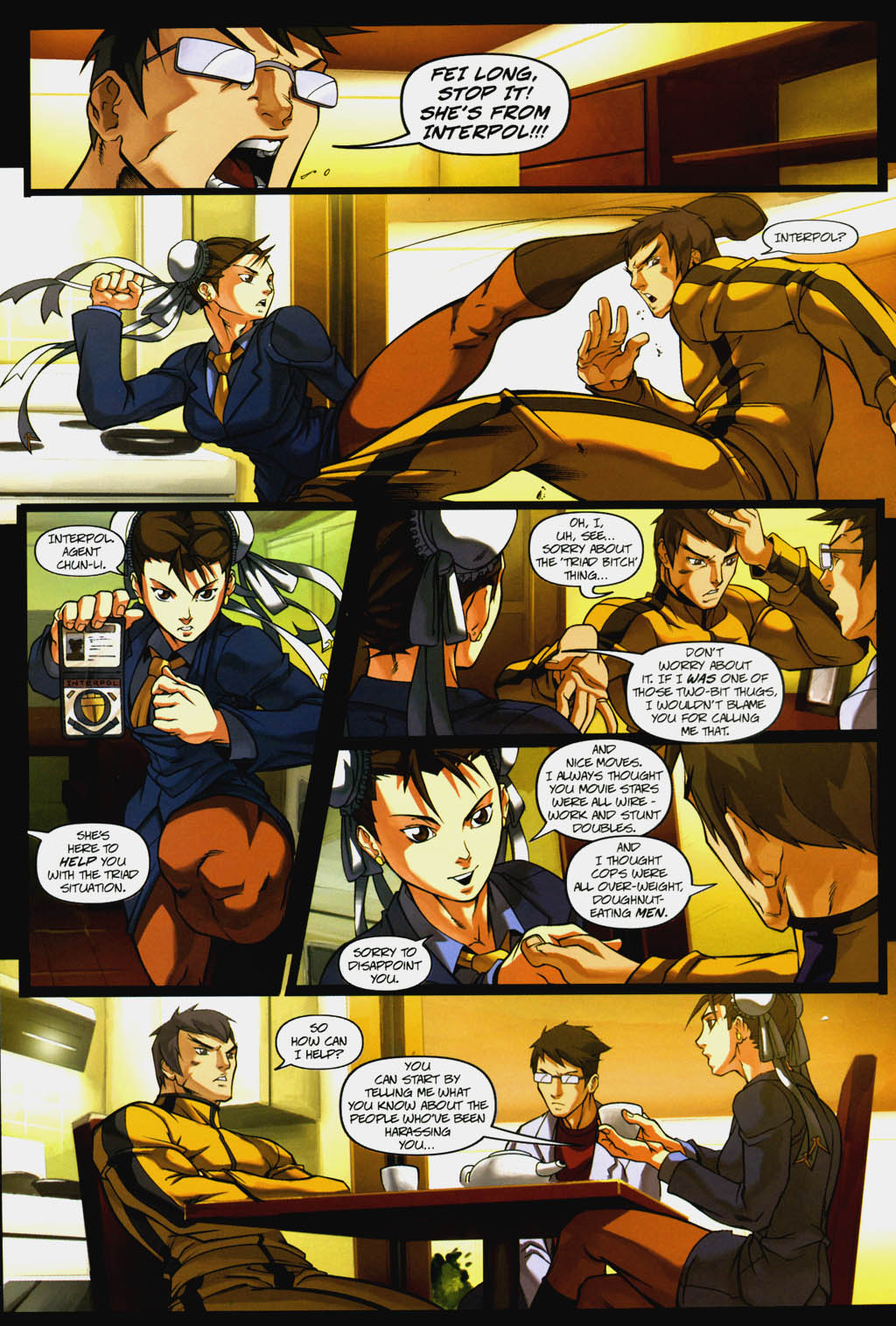 Read online Street Fighter (2003) comic -  Issue #9 - 19