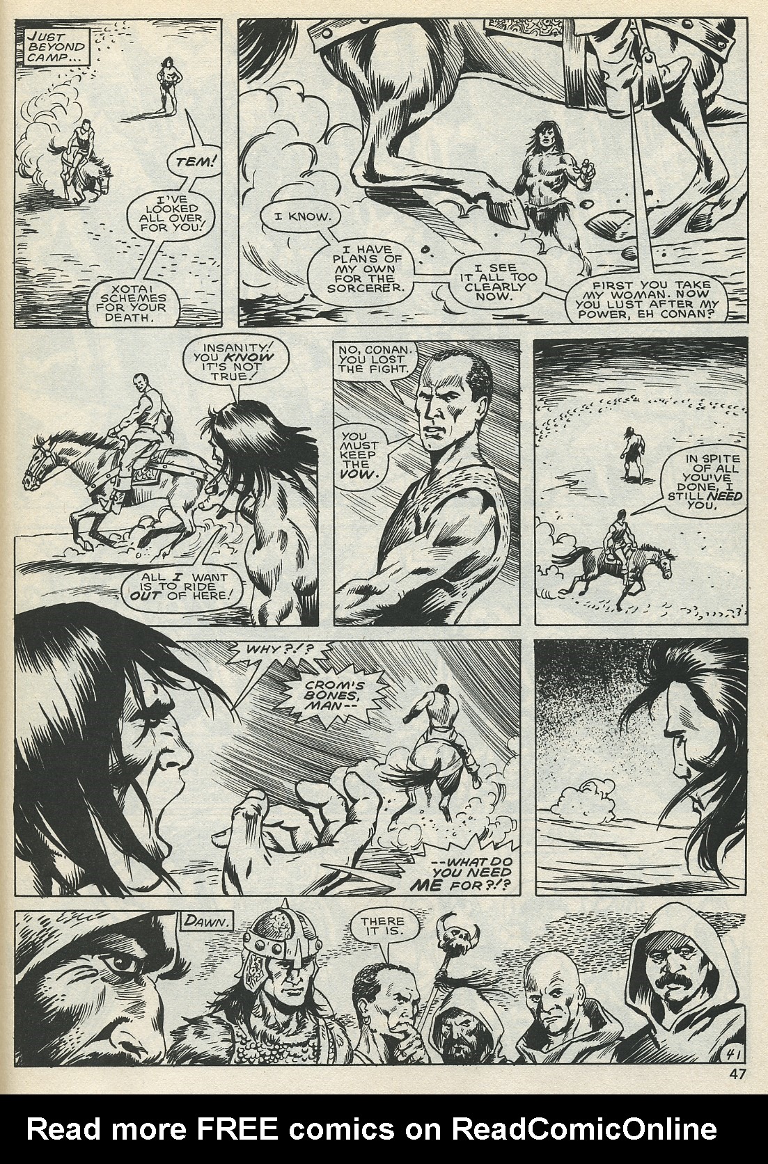 Read online The Savage Sword Of Conan comic -  Issue #128 - 46