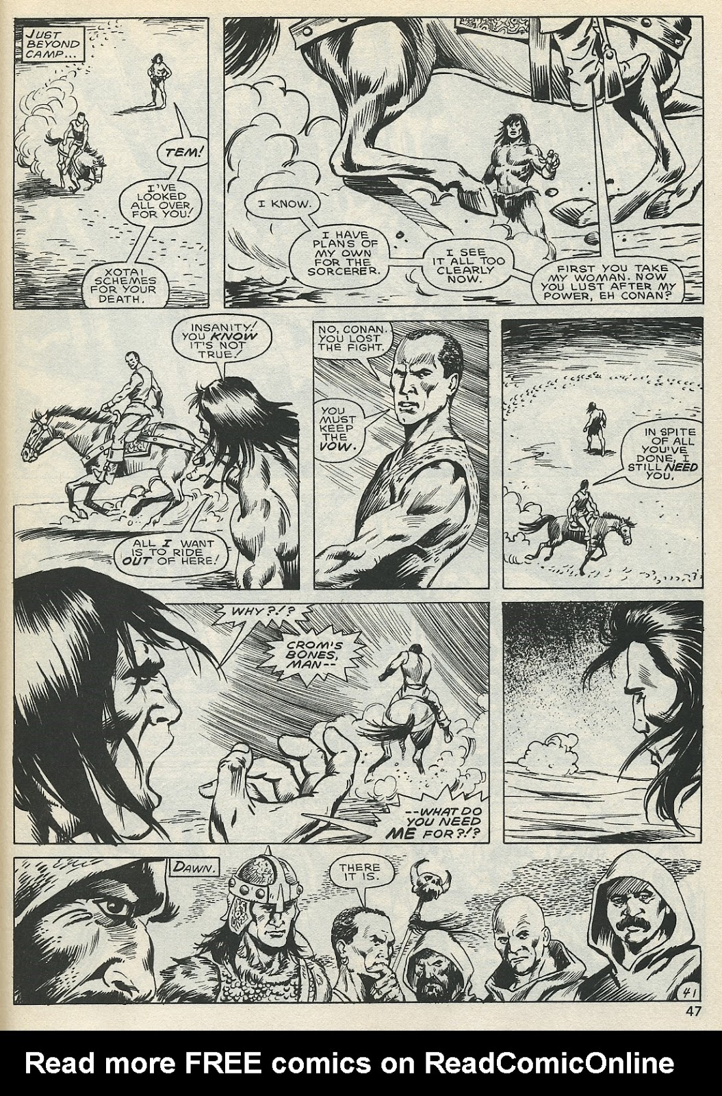 The Savage Sword Of Conan issue 128 - Page 46