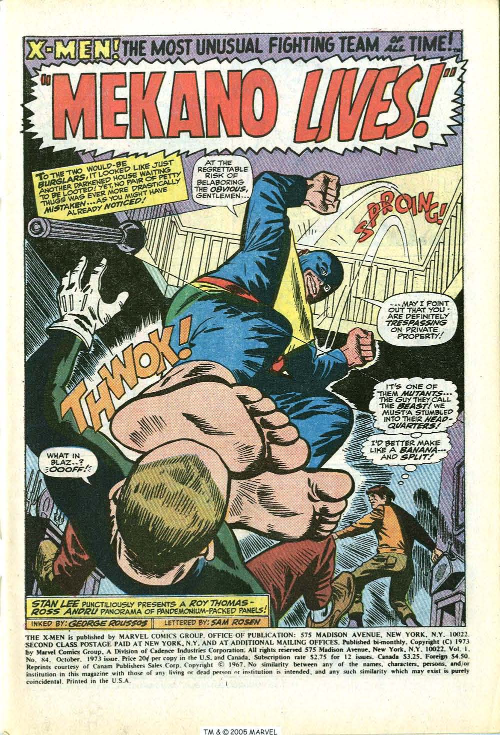 Uncanny X-Men (1963) issue 84 - Page 3
