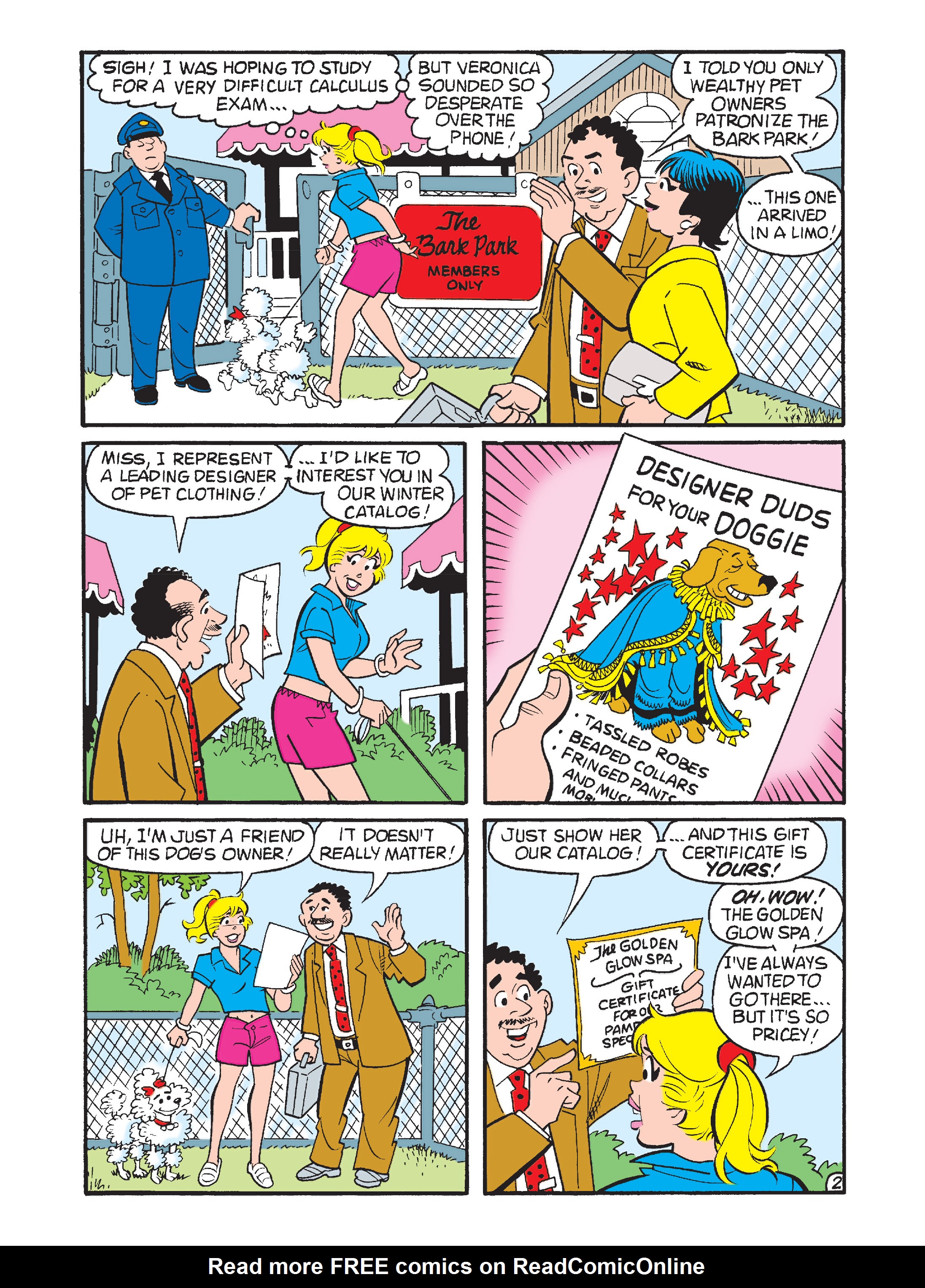 Read online Betty and Veronica Double Digest comic -  Issue #225 - 227