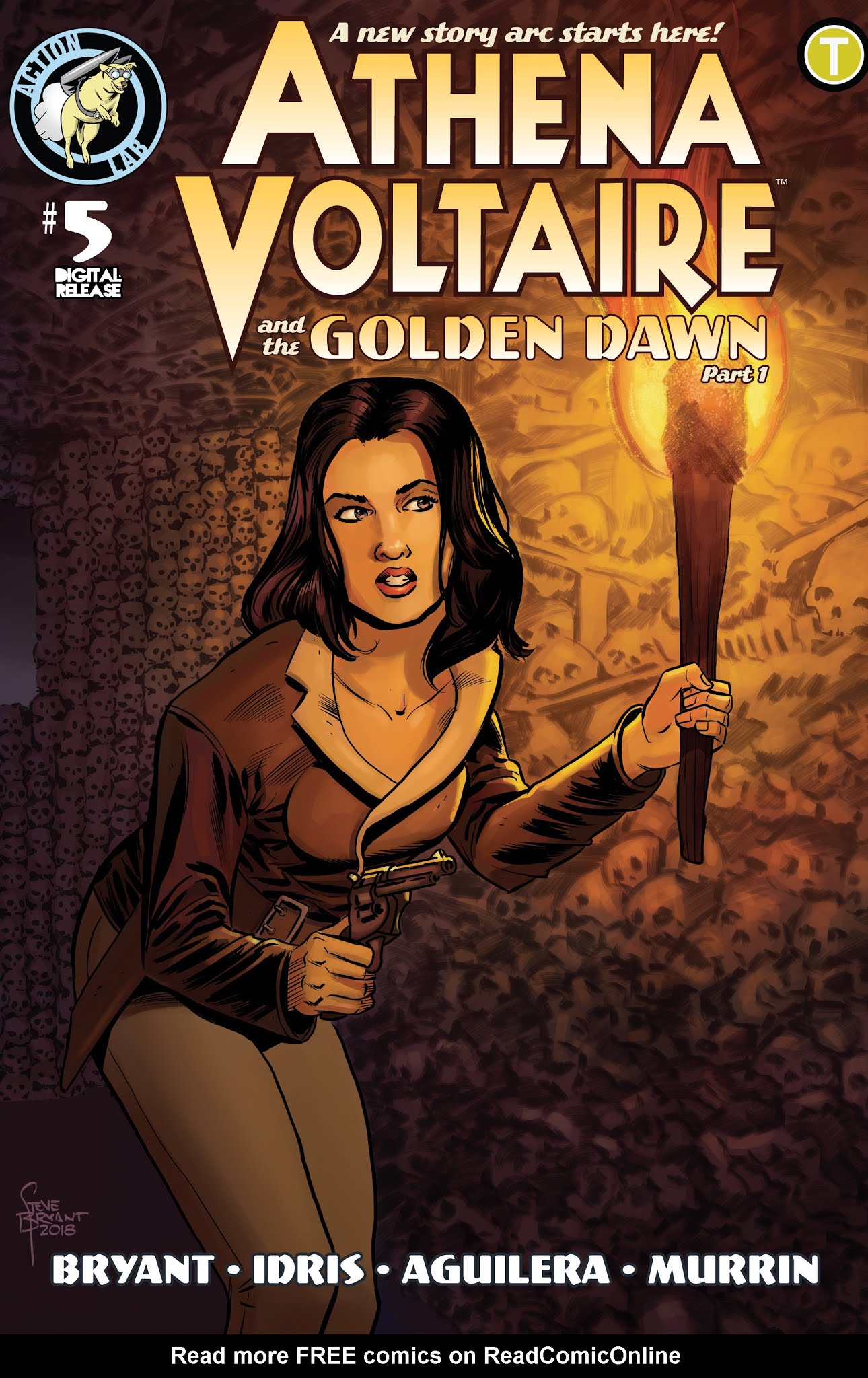 Read online Athena Voltaire comic -  Issue #5 - 1