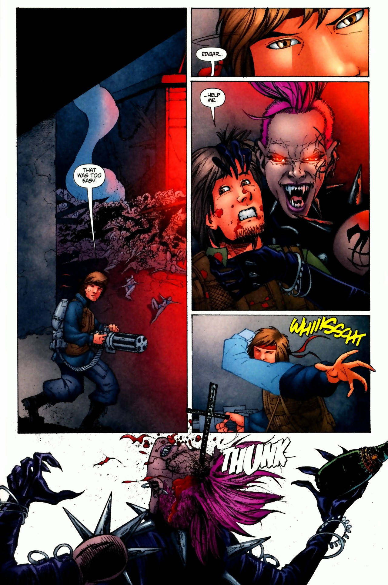 Read online Lost Boys: Reign of Frogs comic -  Issue #3 - 21