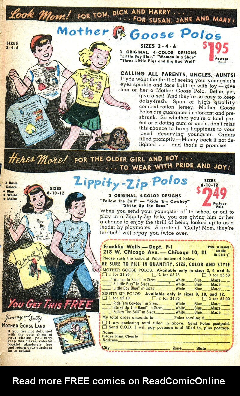 Read online Daredevil (1941) comic -  Issue #44 - 49