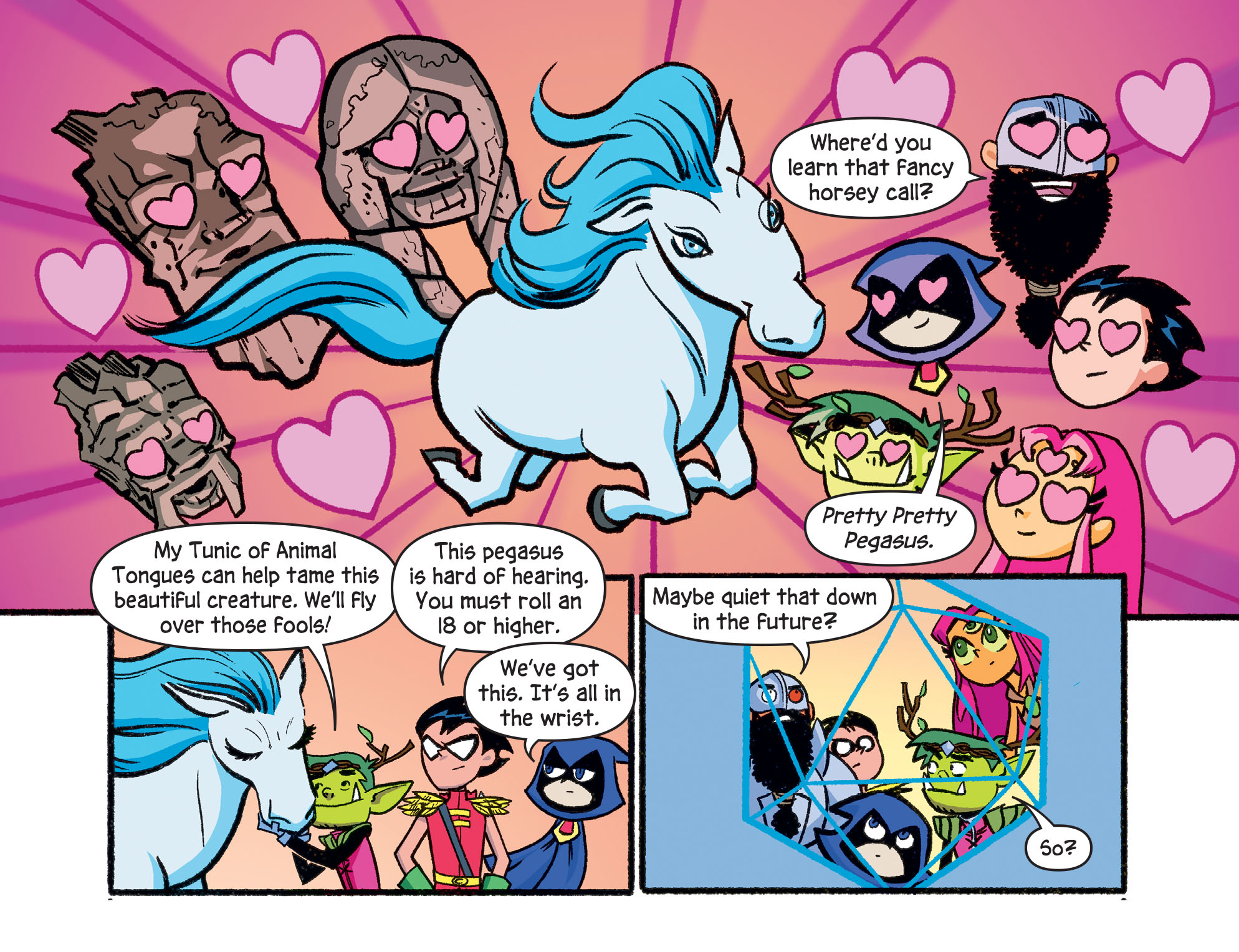 Read online Teen Titans Go! Roll With It! comic -  Issue #5 - 8