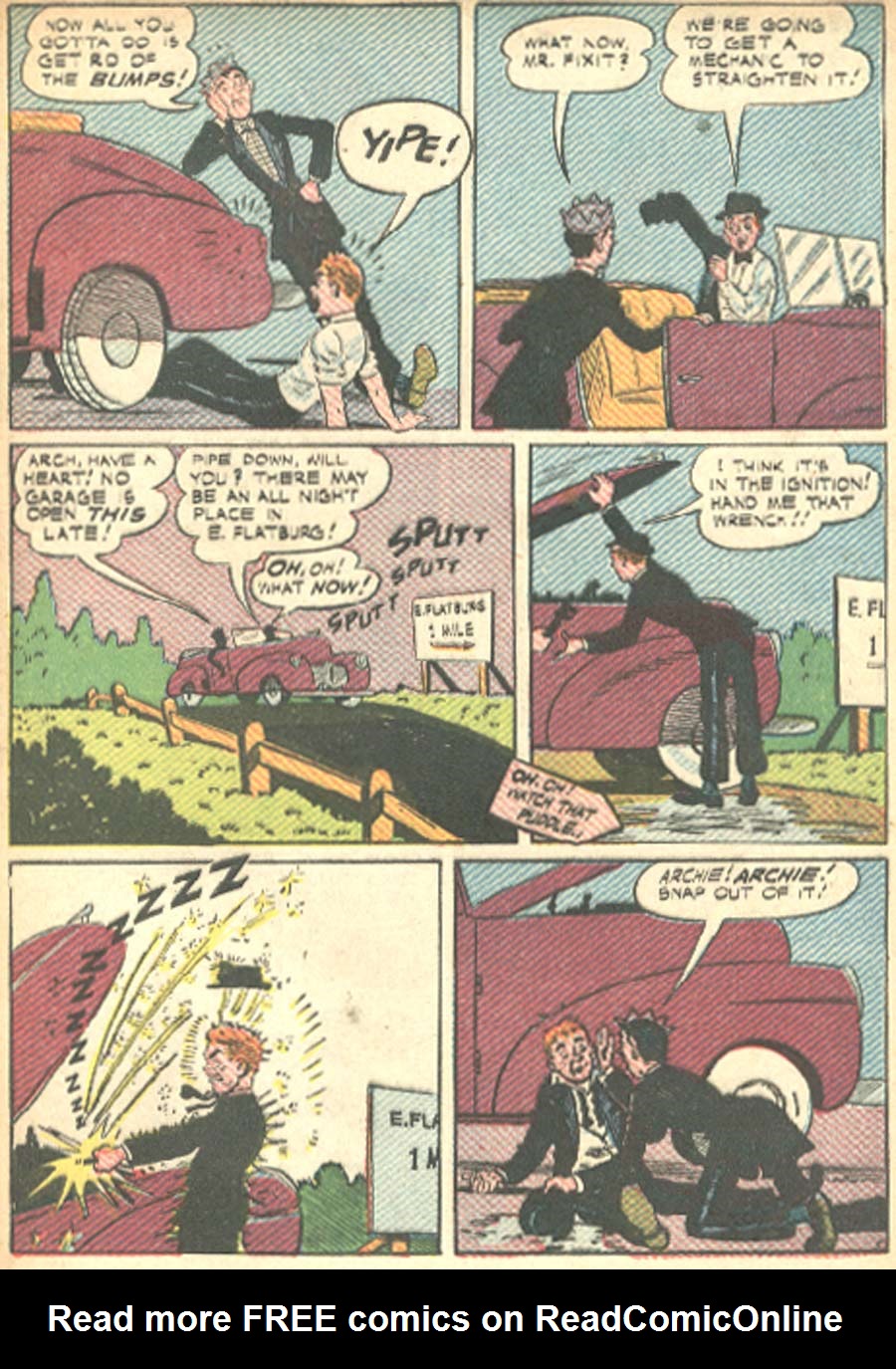 Read online Pep Comics comic -  Issue #58 - 7