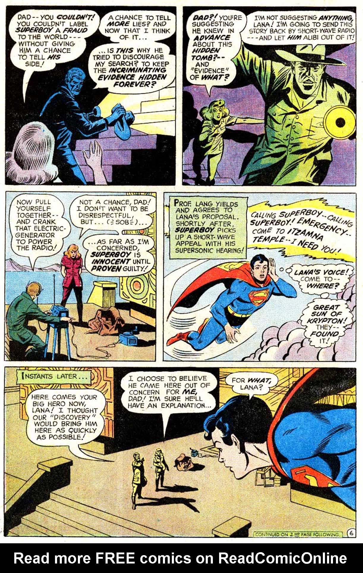 Read online Superboy (1949) comic -  Issue #166 - 7