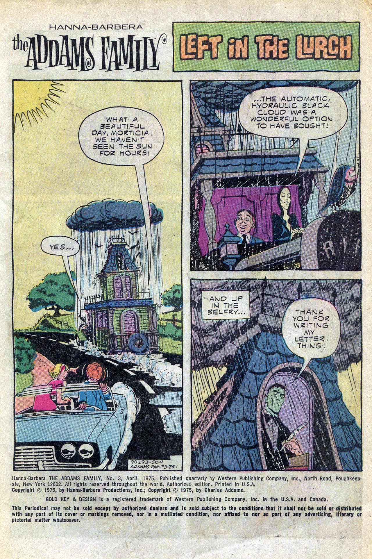 Read online The Addams Family comic -  Issue #3 - 3