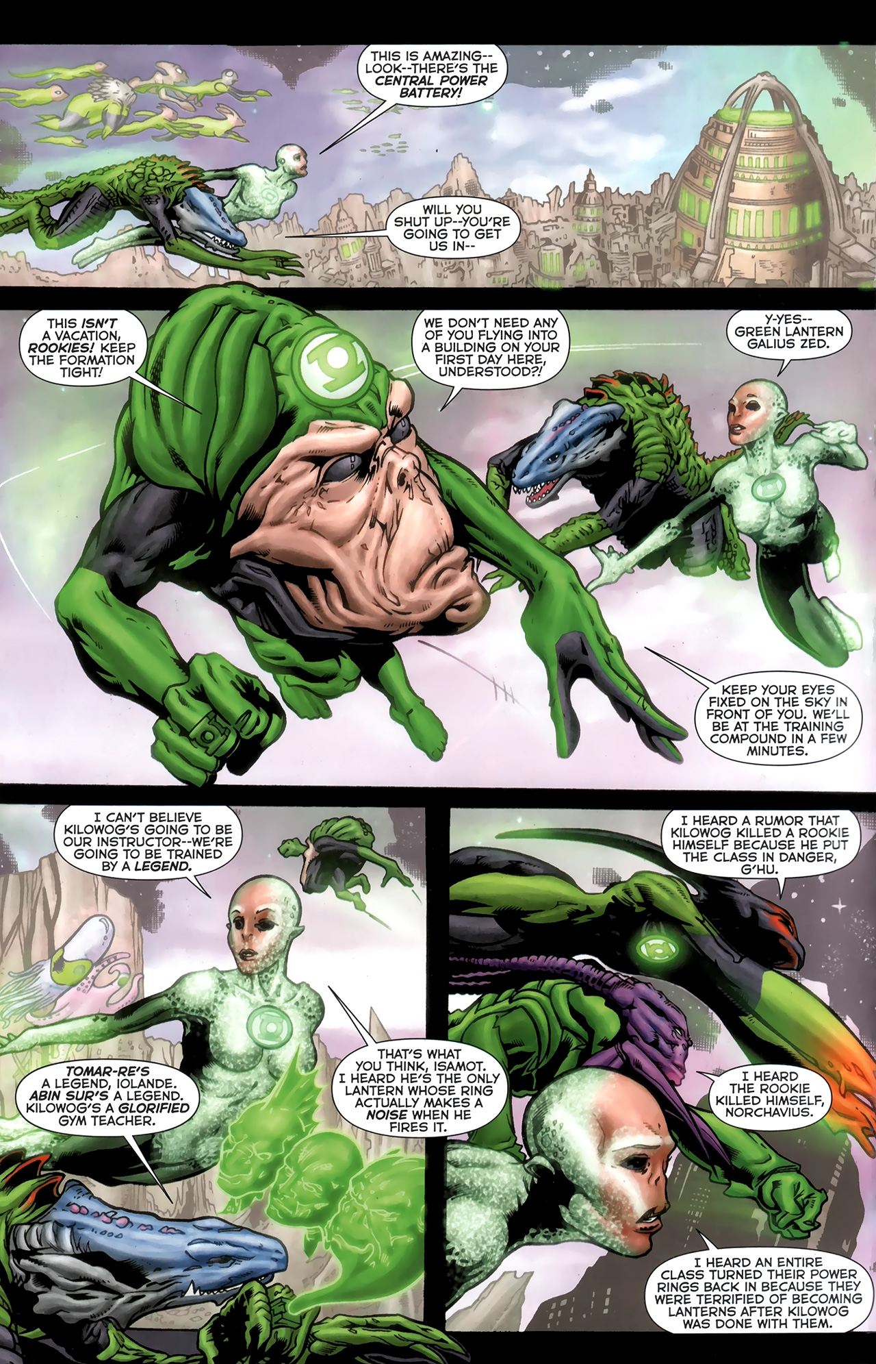 Read online Green Lantern Movie Prequel: Kilowog comic -  Issue # Full - 5