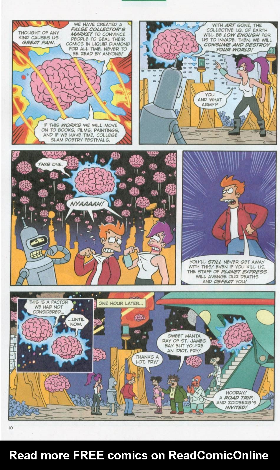 Read online Futurama Comics comic -  Issue #9b - 12