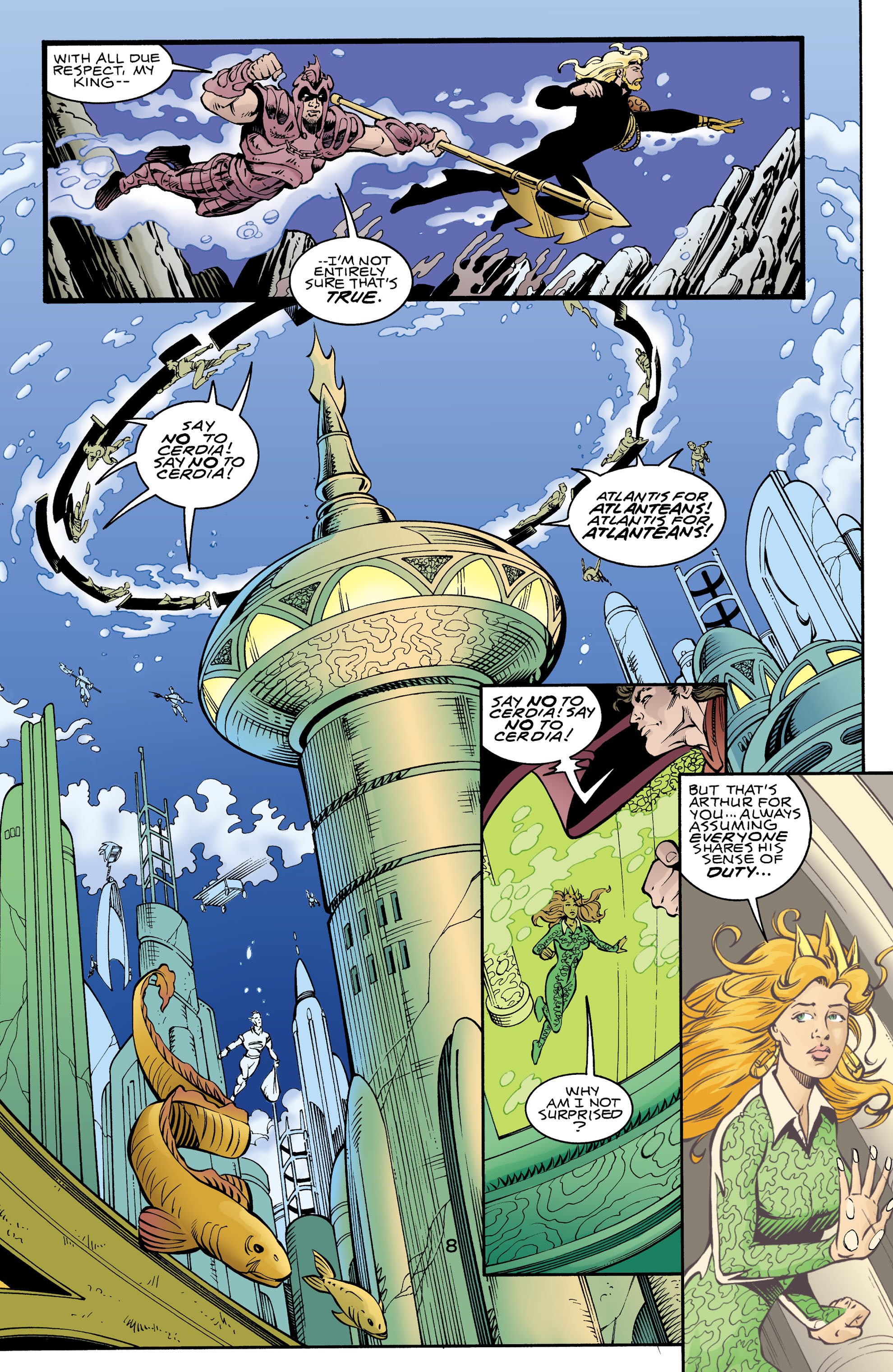 Read online Aquaman (1994) comic -  Issue #70 - 8