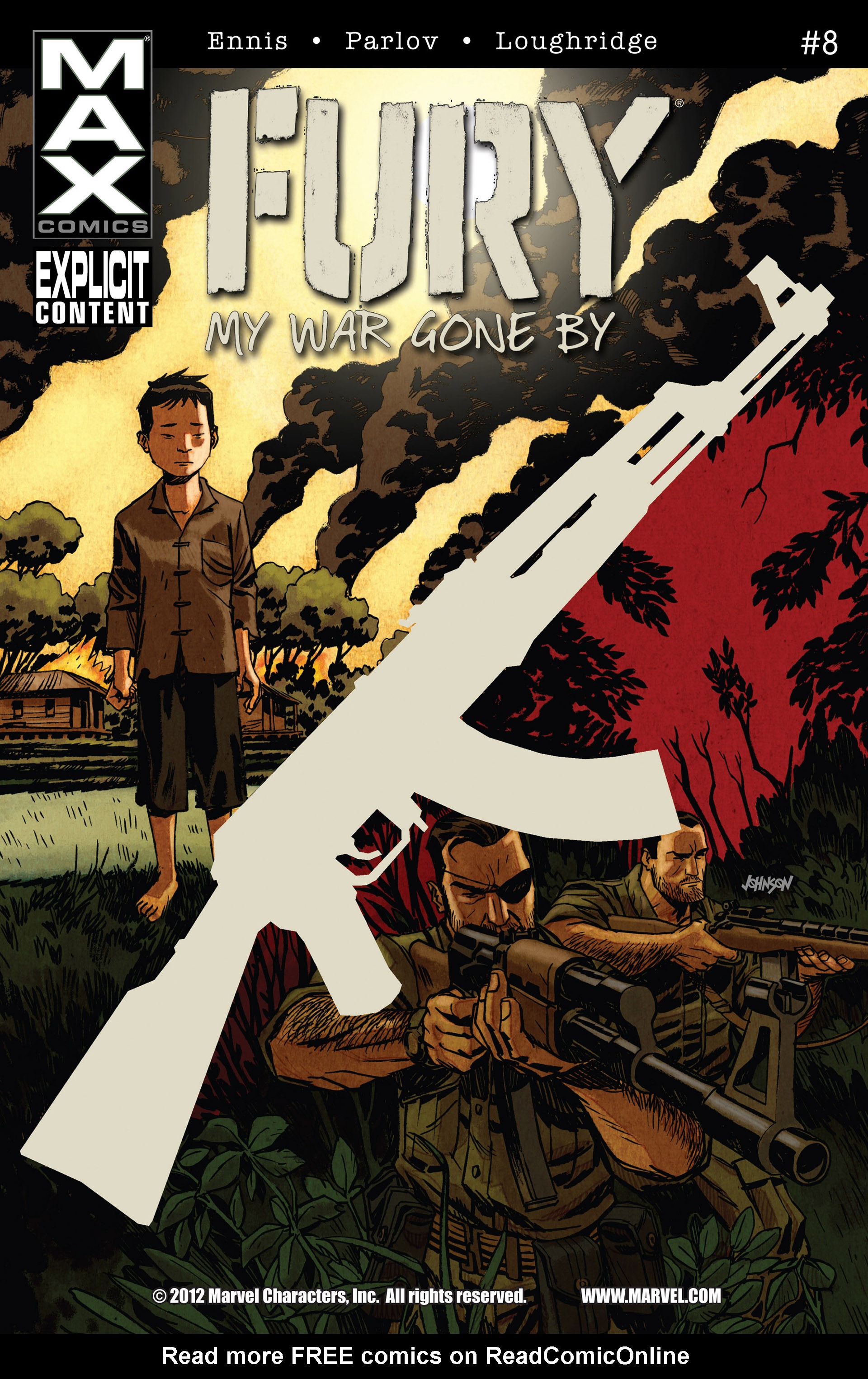 Read online Fury MAX comic -  Issue #8 - 1