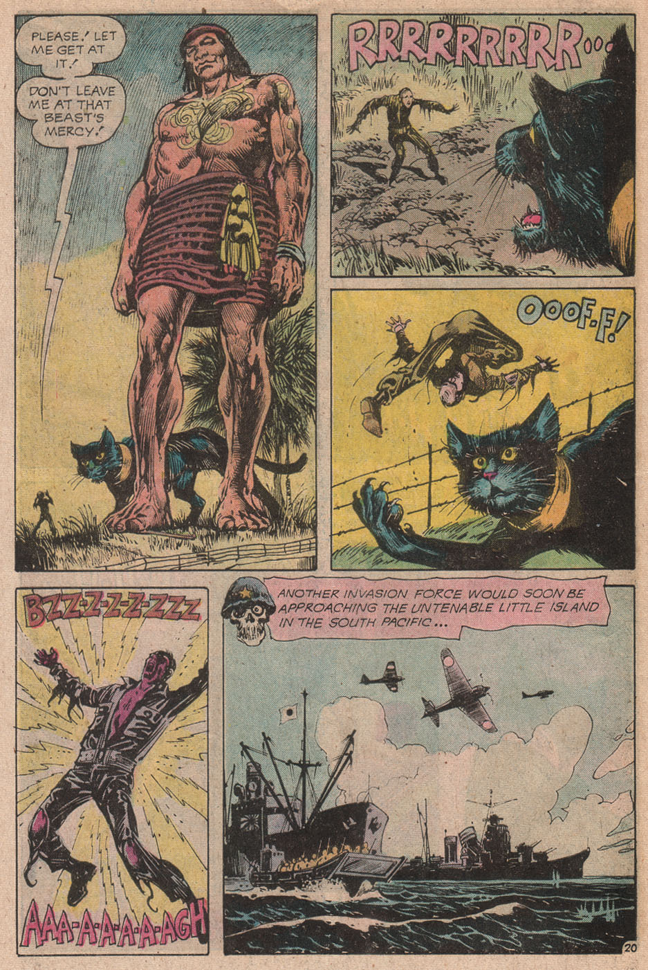 Read online Weird War Tales (1971) comic -  Issue #28 - 32