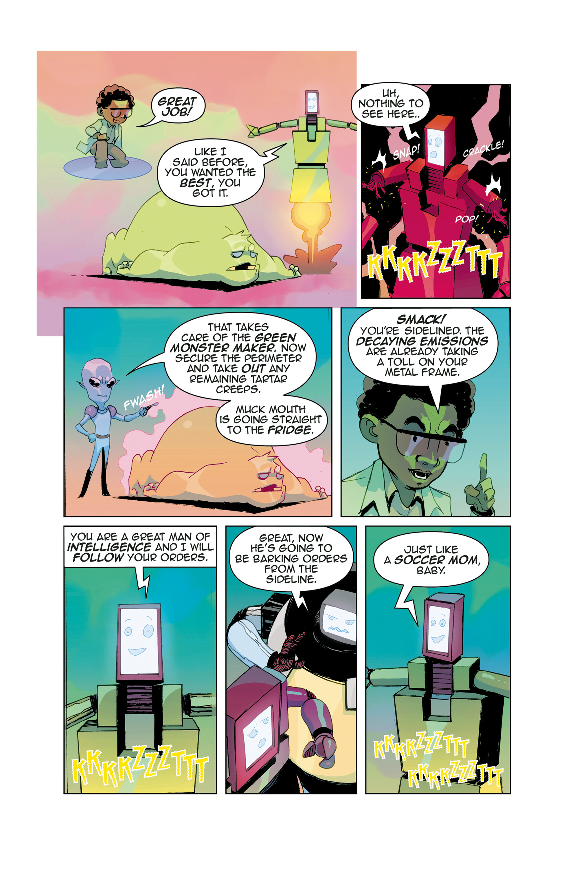 Read online The Mighty Mascots comic -  Issue #3 - 21