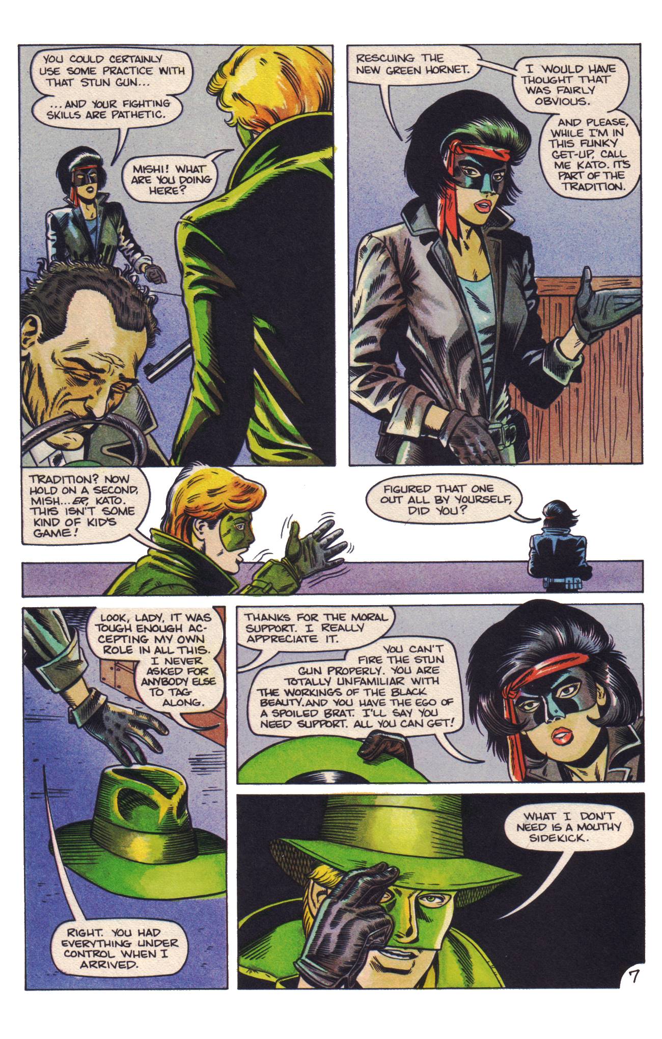 Read online The Green Hornet (1989) comic -  Issue #7 - 8