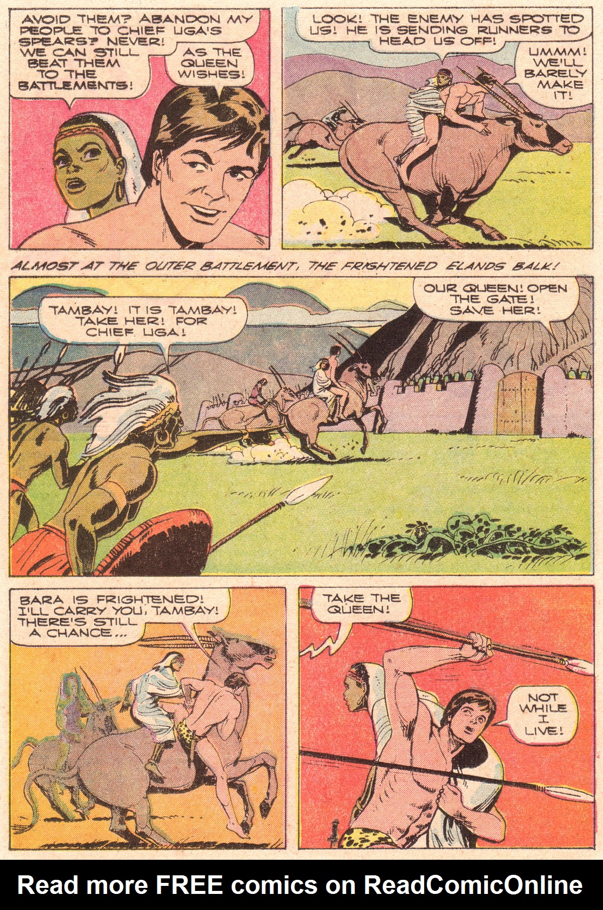 Read online Korak, Son of Tarzan (1964) comic -  Issue #40 - 20