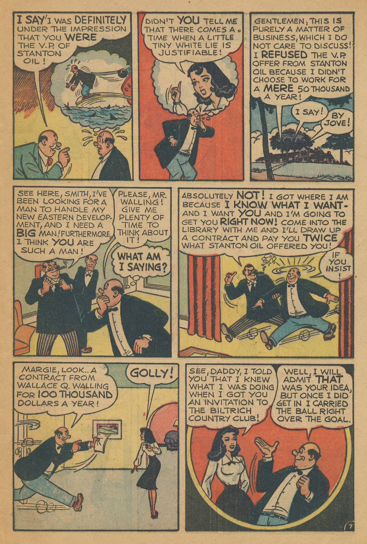 Read online Margie Comics comic -  Issue #47 - 47