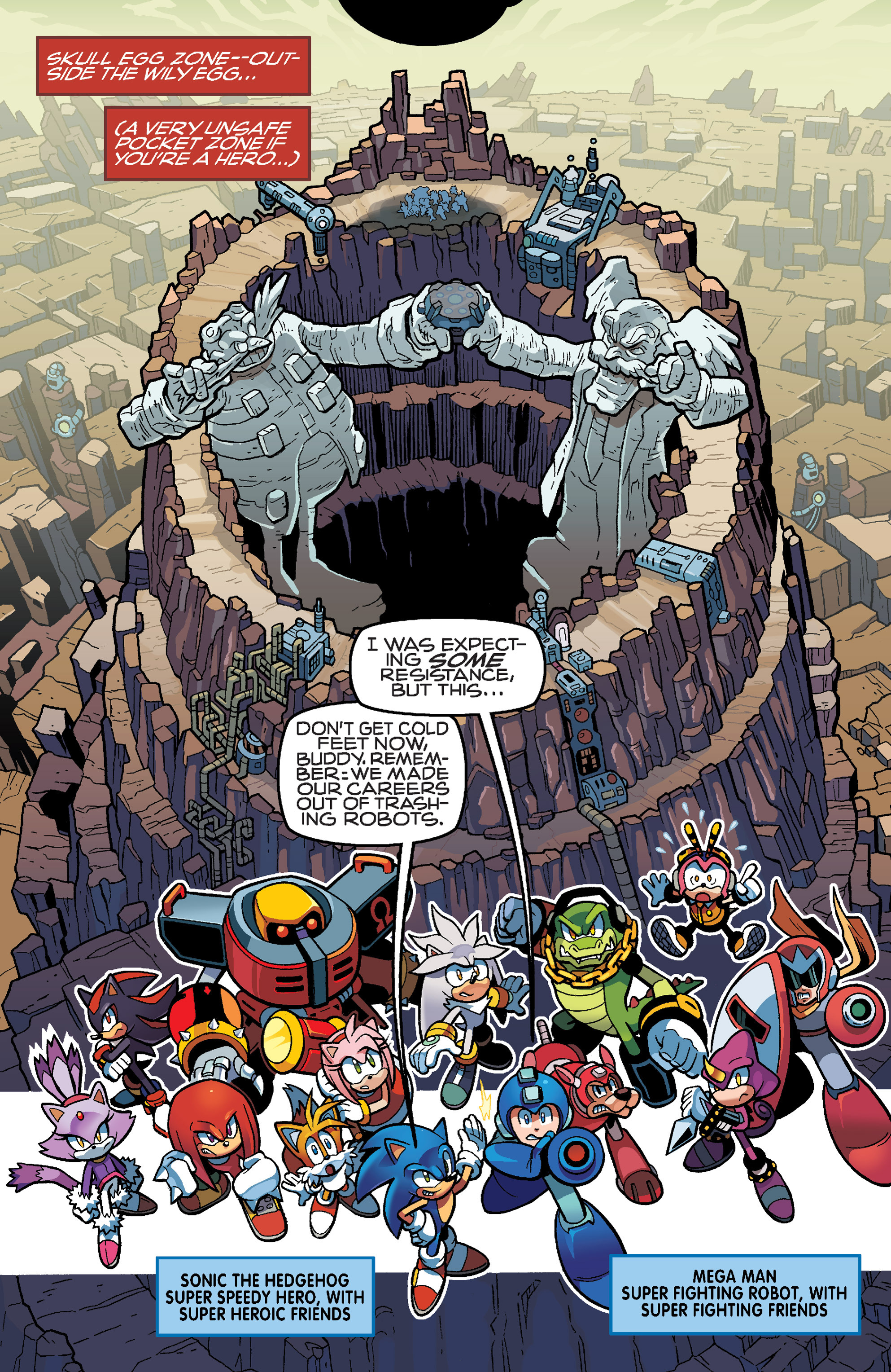 Read online Sonic Mega Man Worlds Collide comic -  Issue # Vol 3 - 11