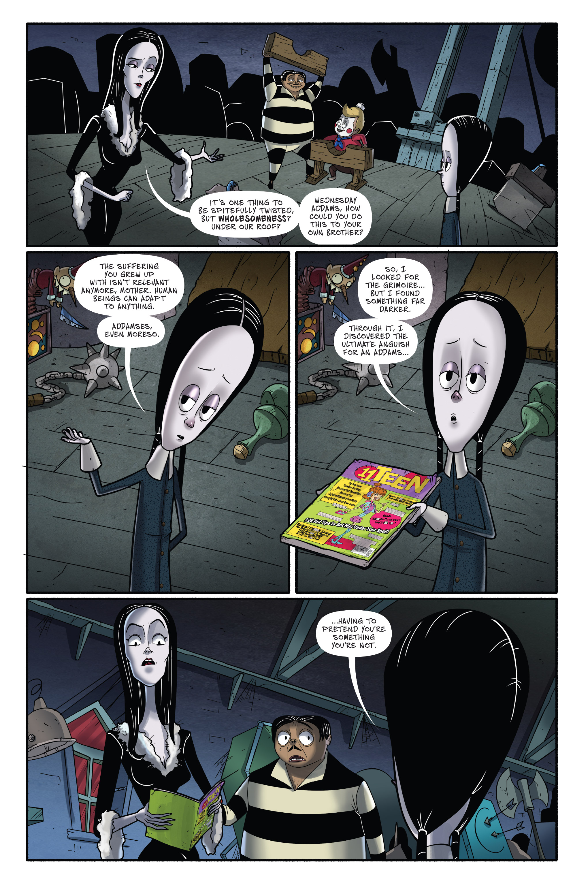 Read online Addams Family: The Bodies Issue comic -  Issue # Full - 21