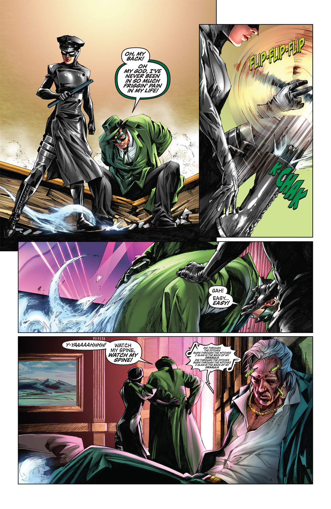 Read online Green Hornet comic -  Issue #5 - 6