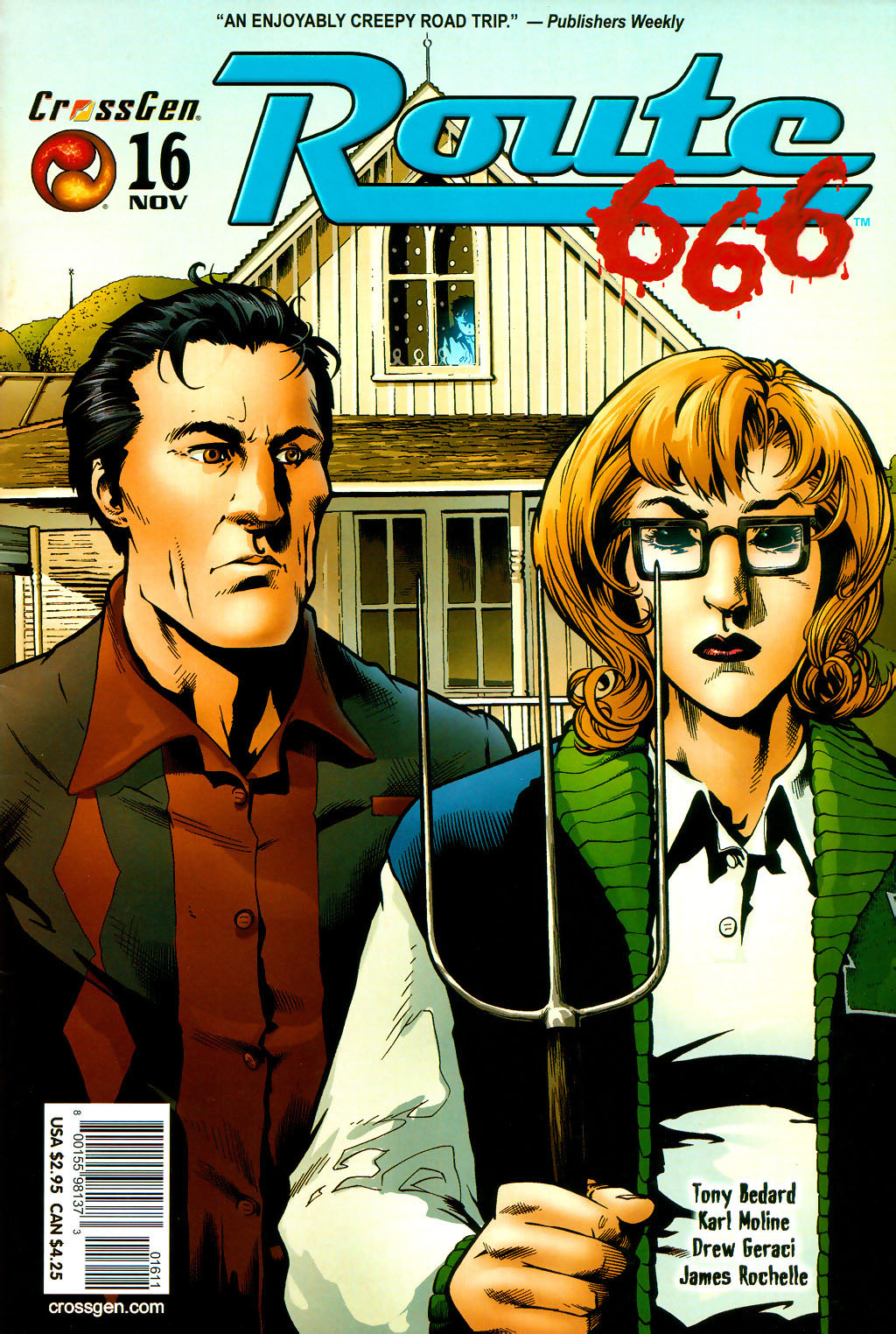 Read online Route 666 comic -  Issue #16 - 1