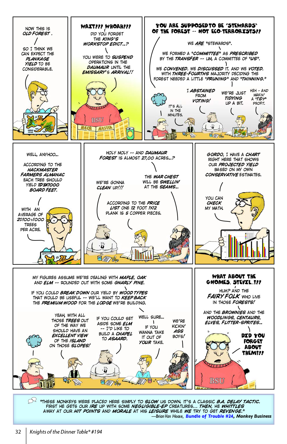 Read online Knights of the Dinner Table comic -  Issue #194 - 34