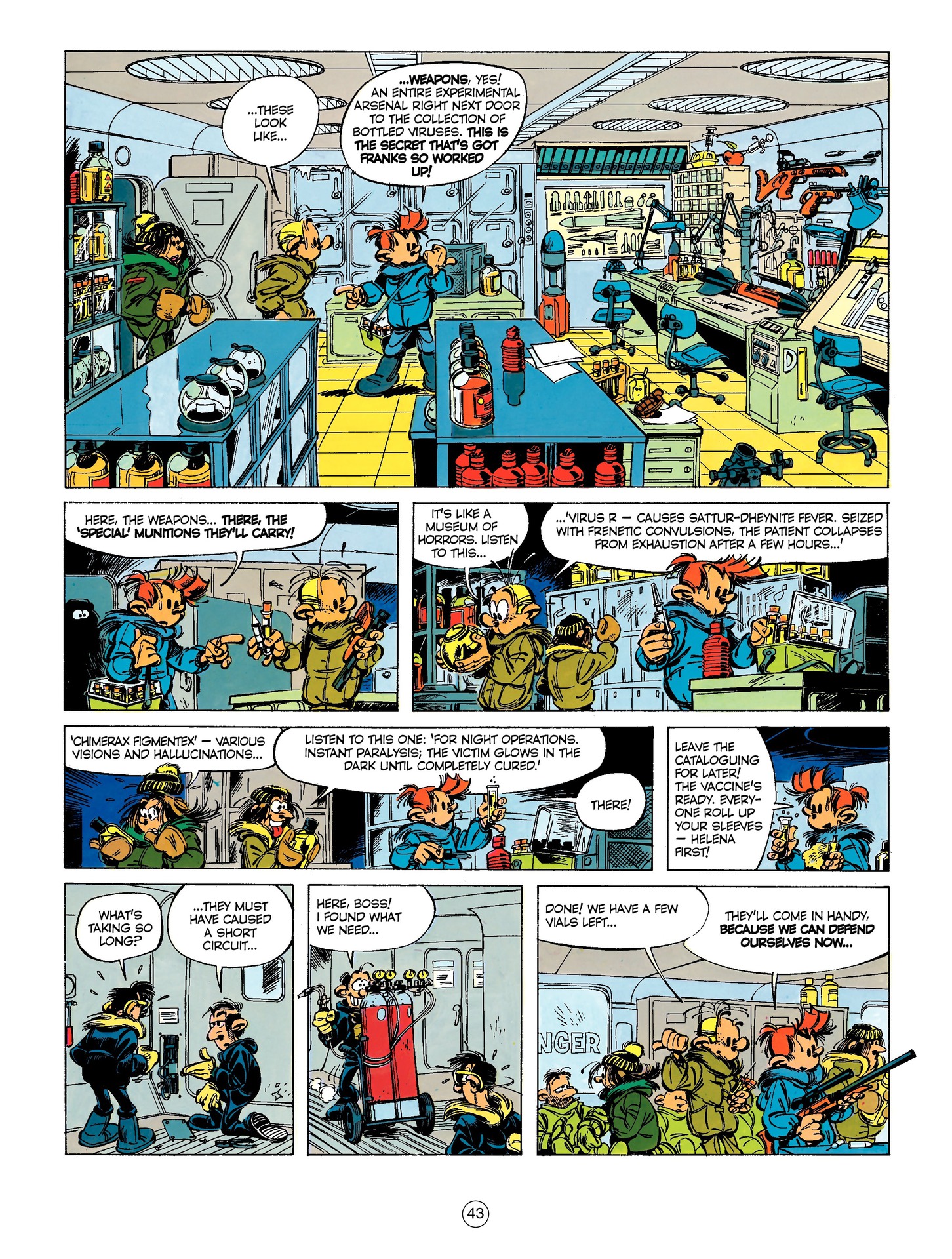 Read online Spirou & Fantasio (2009) comic -  Issue #10 - 43