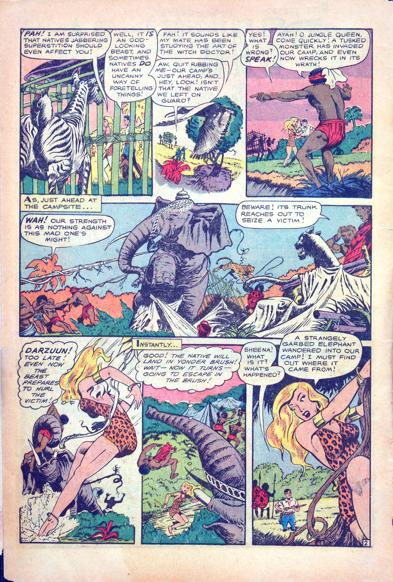 Read online Jumbo Comics comic -  Issue #134 - 4