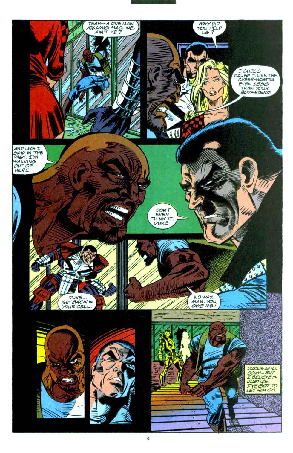 Read online Punisher 2099 comic -  Issue #8 - 8