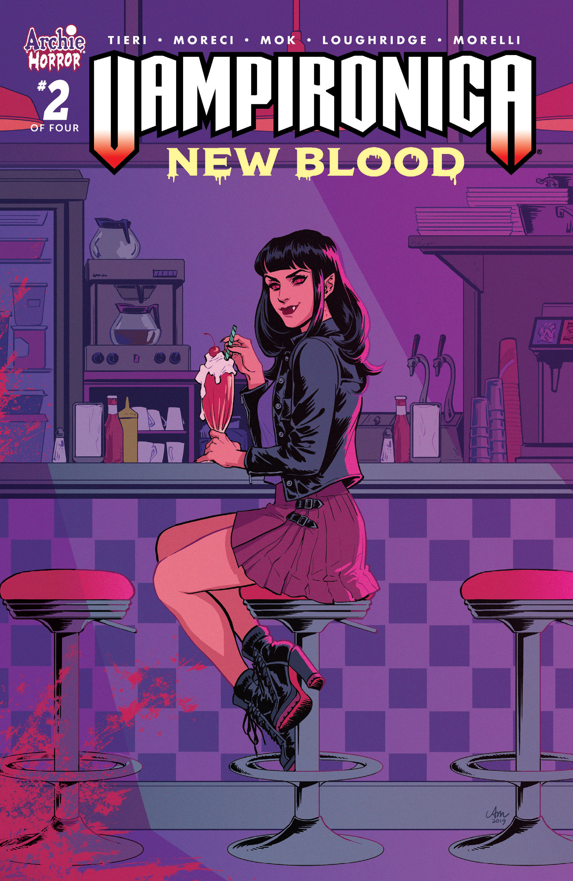 Read online Vampironica: New Blood comic -  Issue #2 - 1