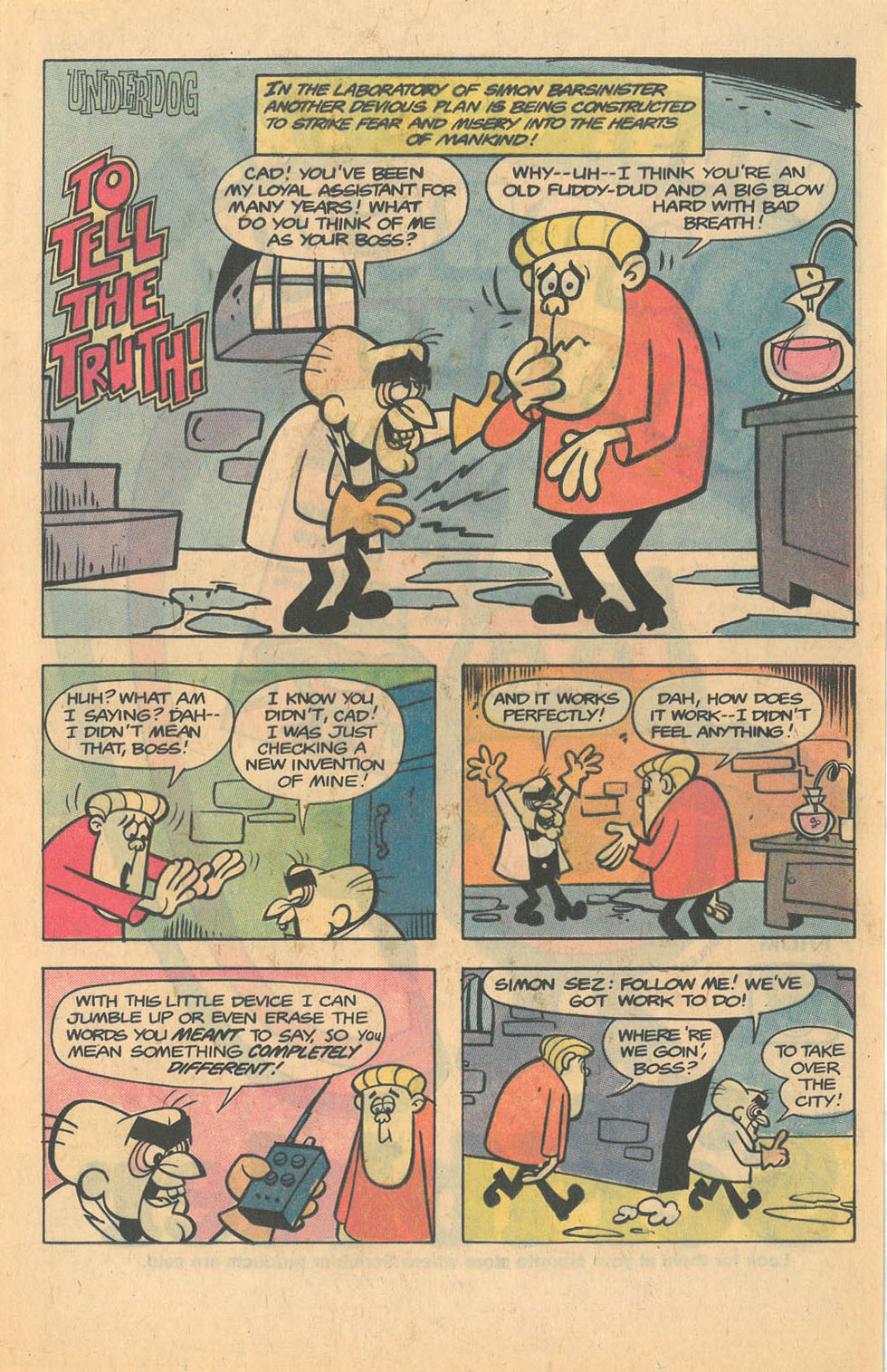 Read online Underdog (1975) comic -  Issue #14 - 17
