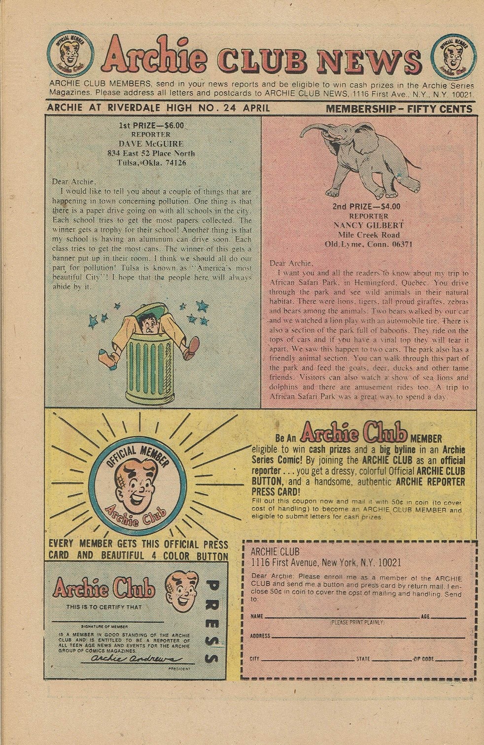 Read online Archie at Riverdale High (1972) comic -  Issue #24 - 26