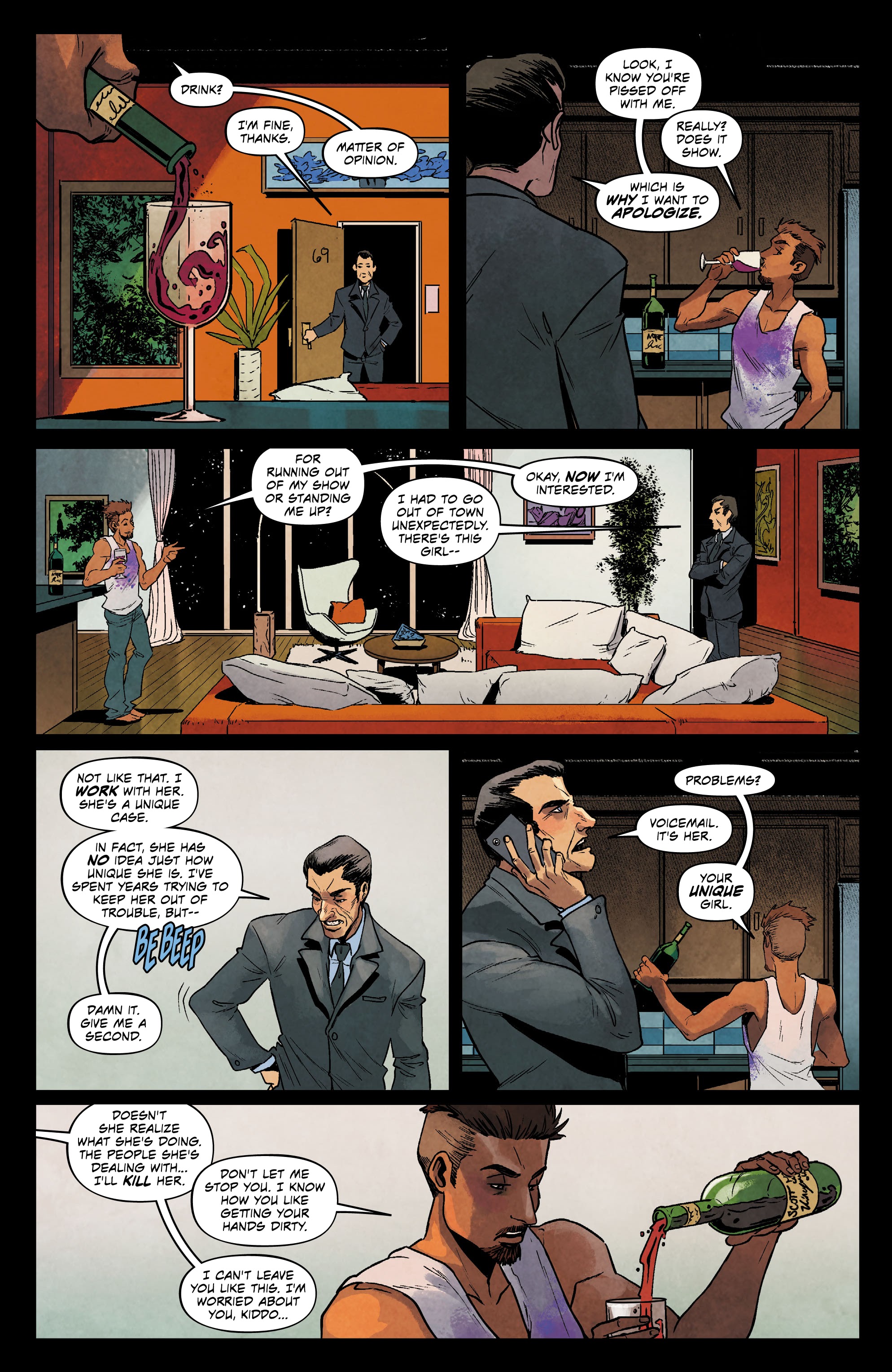 Read online Shadow Service comic -  Issue #4 - 20