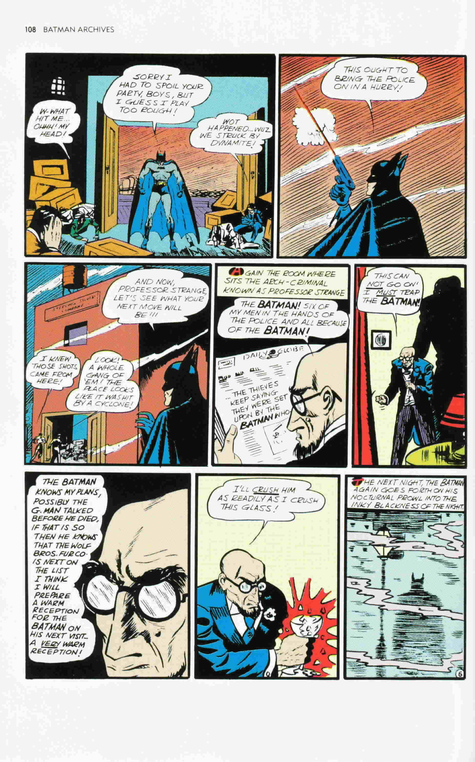 Read online Batman Archives comic -  Issue # TPB 1 (Part 1) - 110