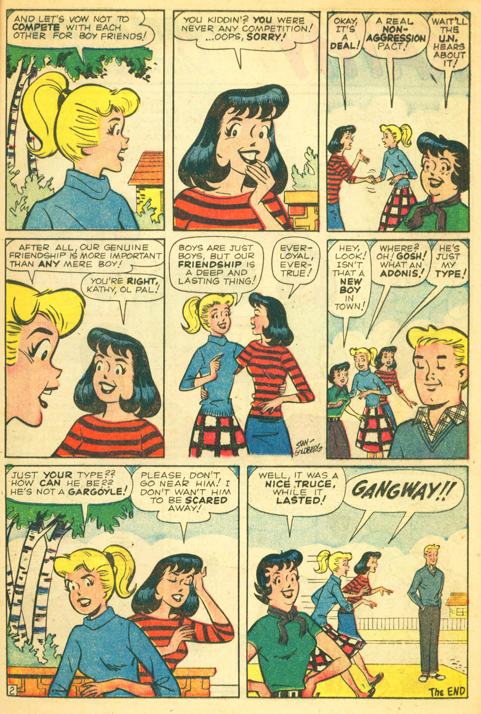 Read online Kathy (1959) comic -  Issue #8 - 21