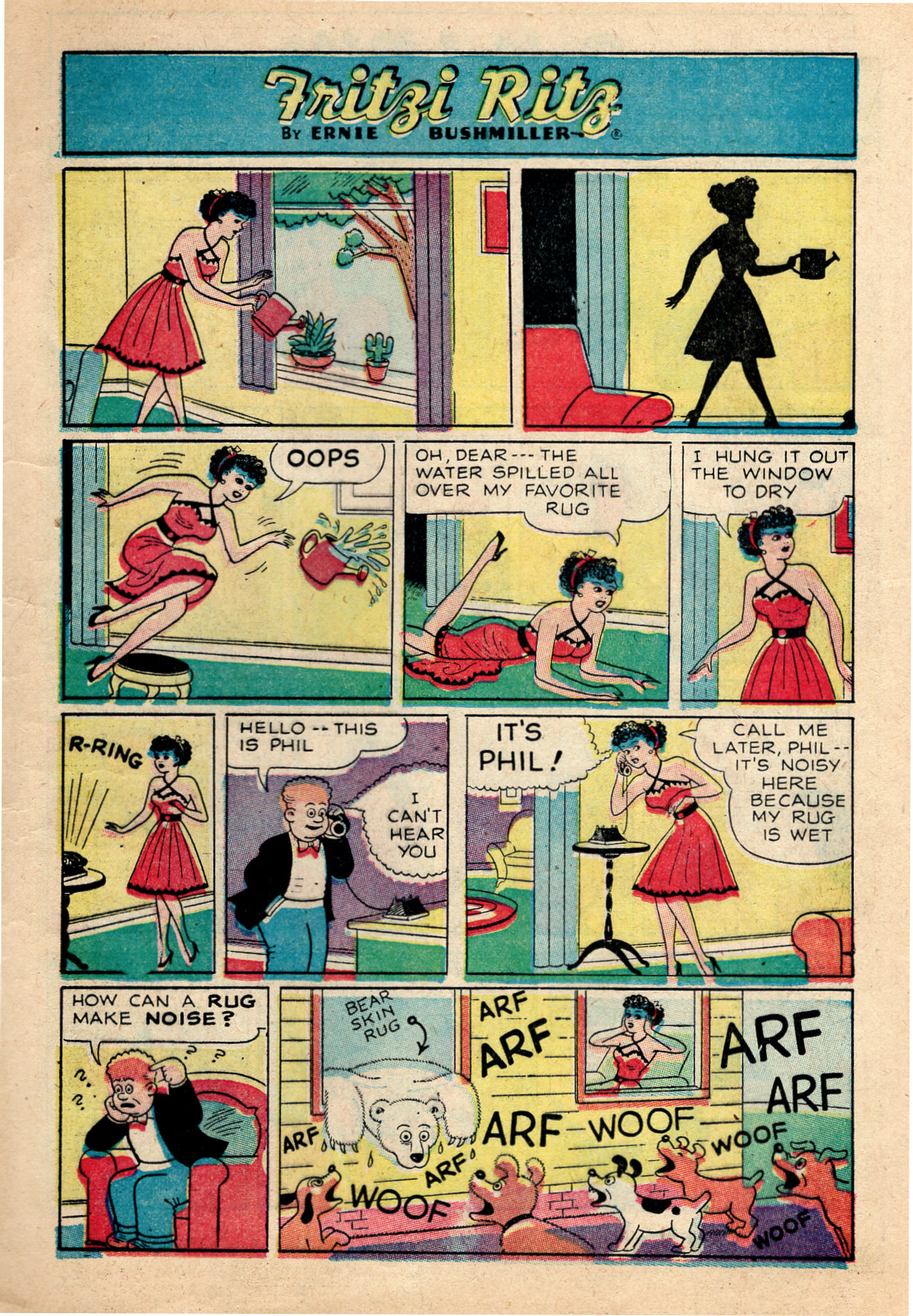 Read online Fritzi Ritz (1953) comic -  Issue #47 - 13