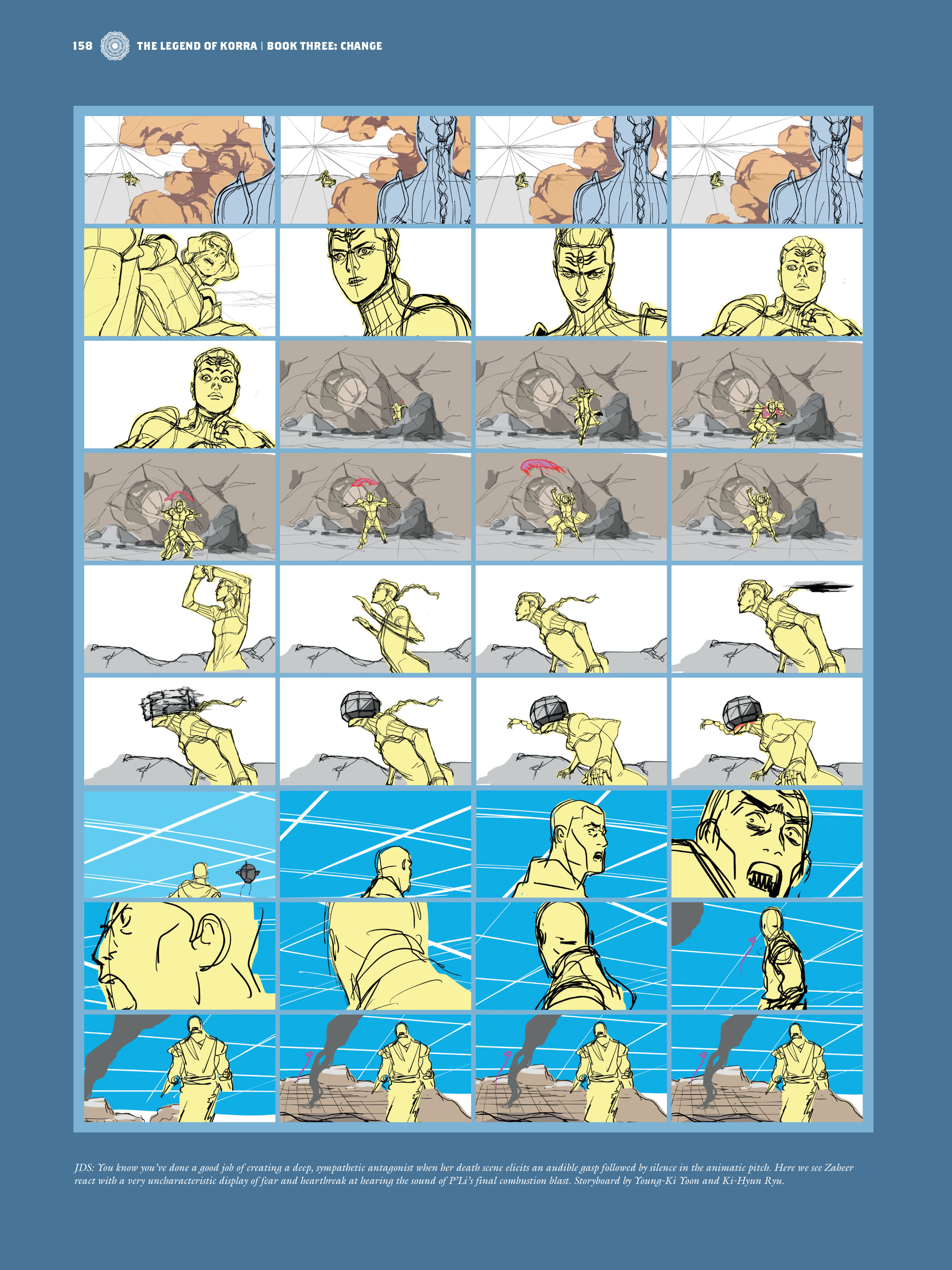 Read online The Legend of Korra: The Art of the Animated Series comic -  Issue # TPB 3 - 159