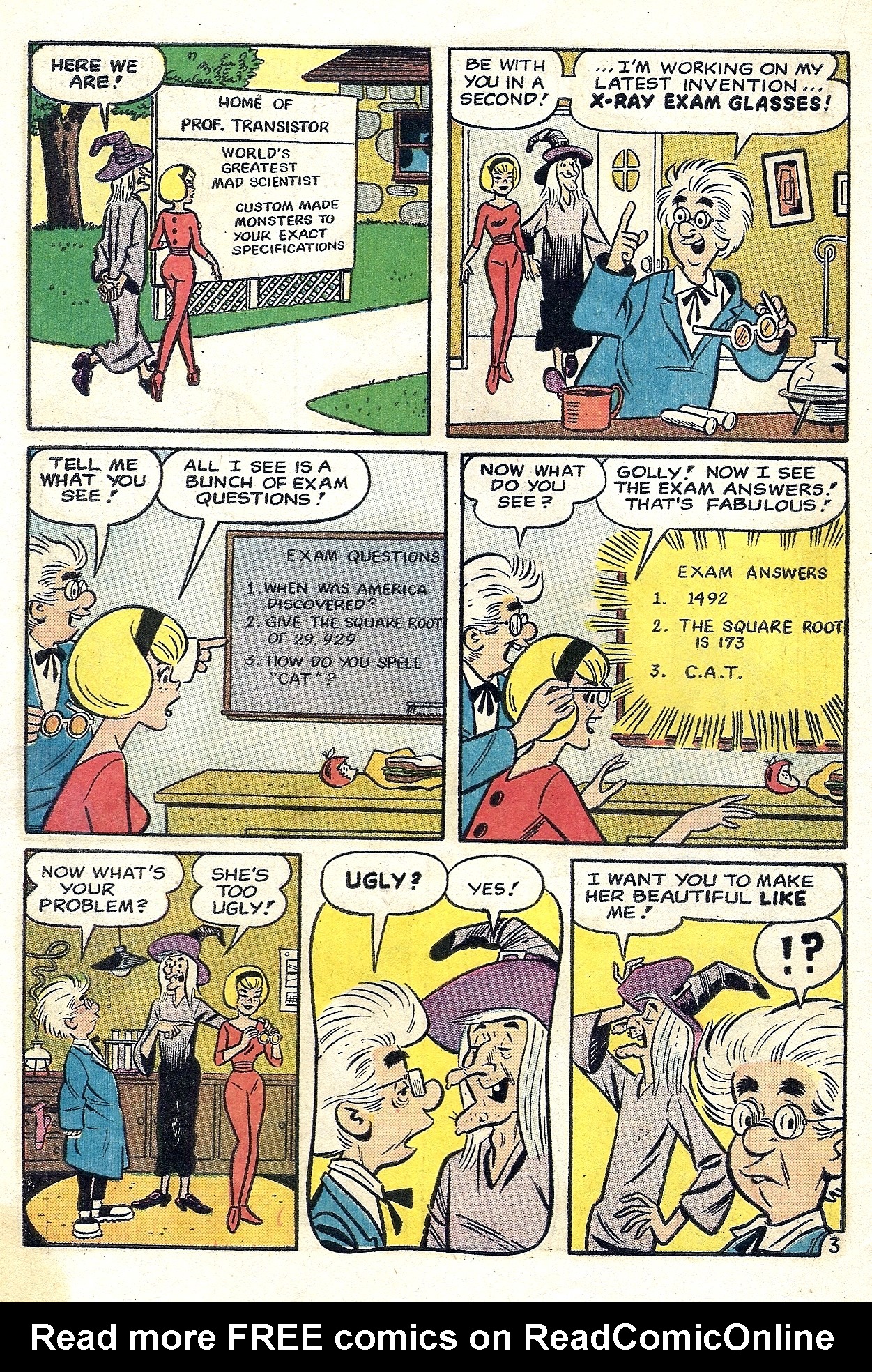 Read online Archie's Madhouse comic -  Issue #37 - 22