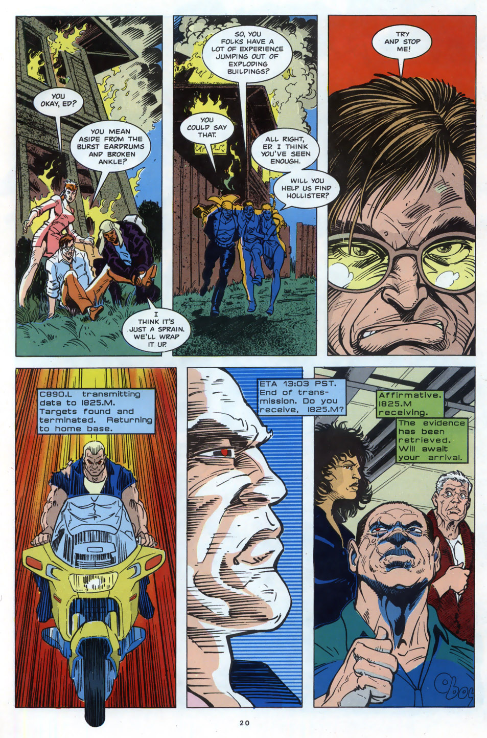 Read online The Terminator (1990) comic -  Issue #3 - 21